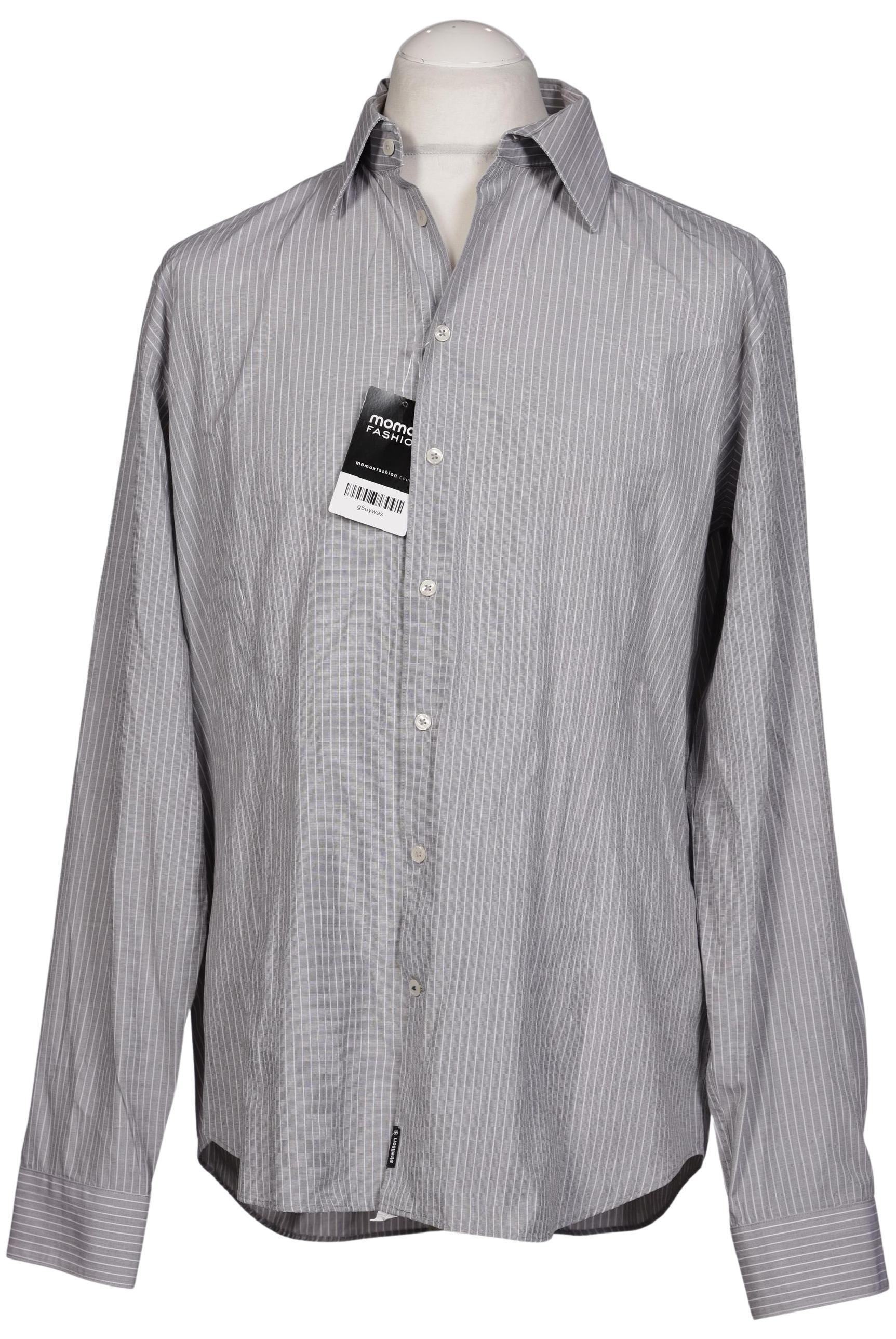 

Strellson Herren Hemd, grau, Gr. 52