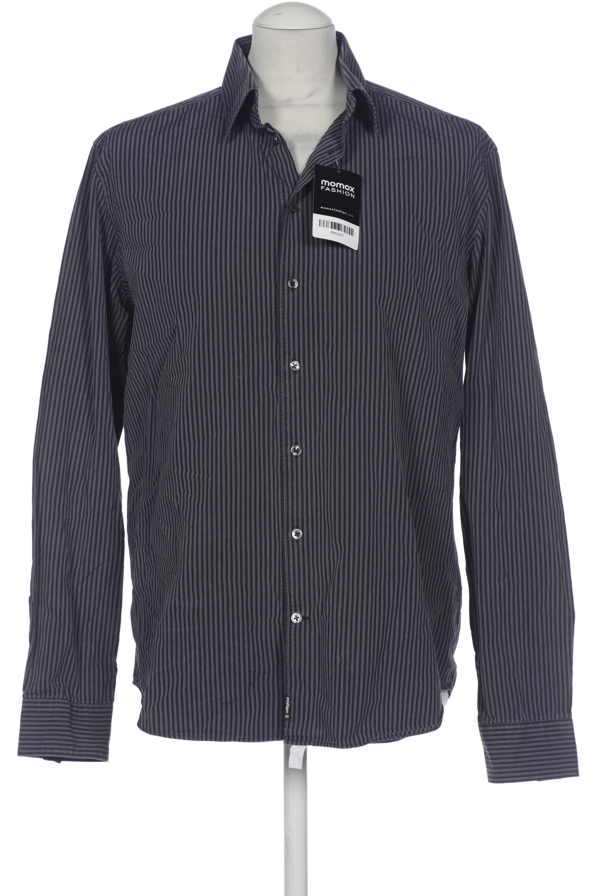 

Strellson Herren Hemd, grau, Gr. 52