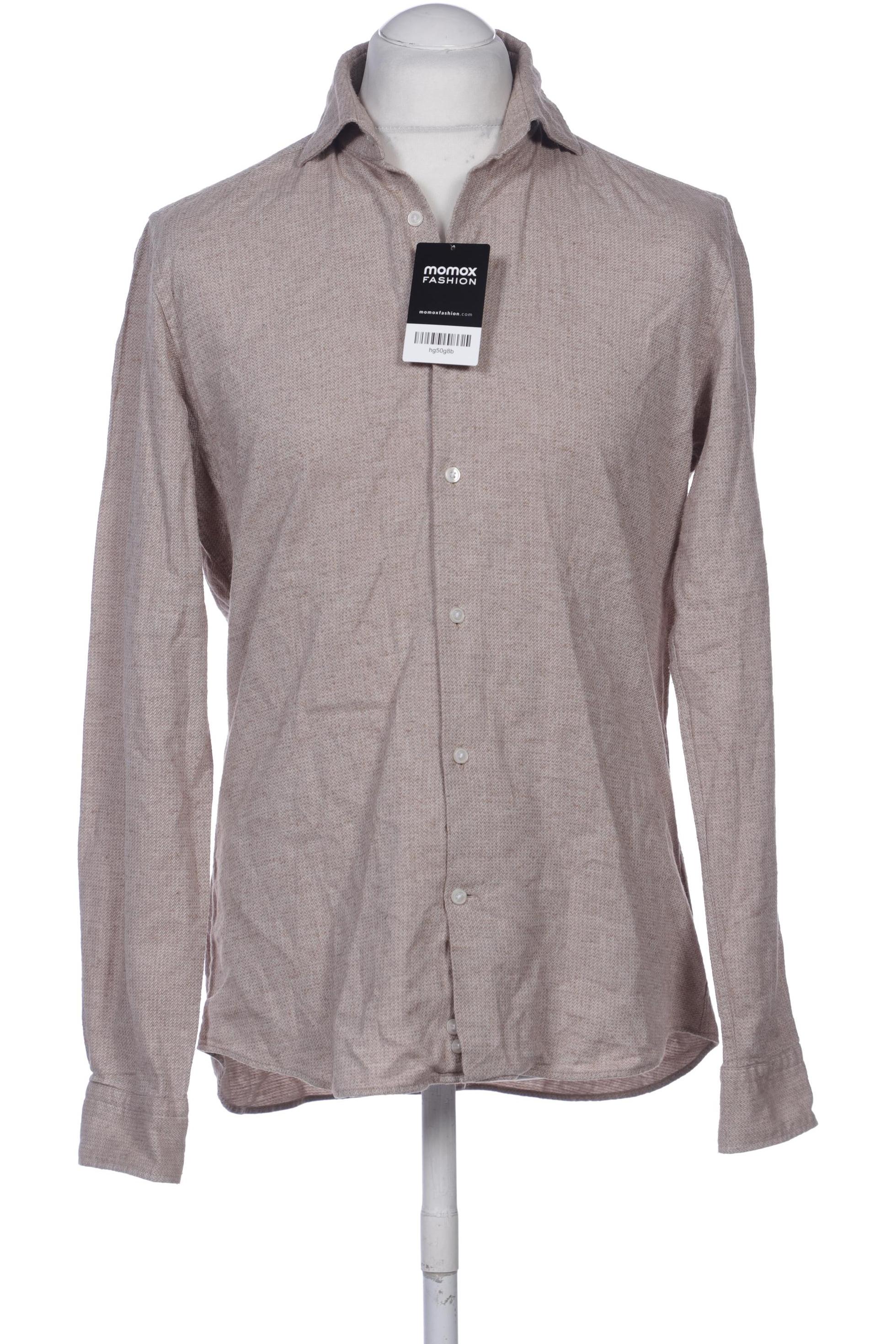 

Strellson Herren Hemd, beige, Gr. 50