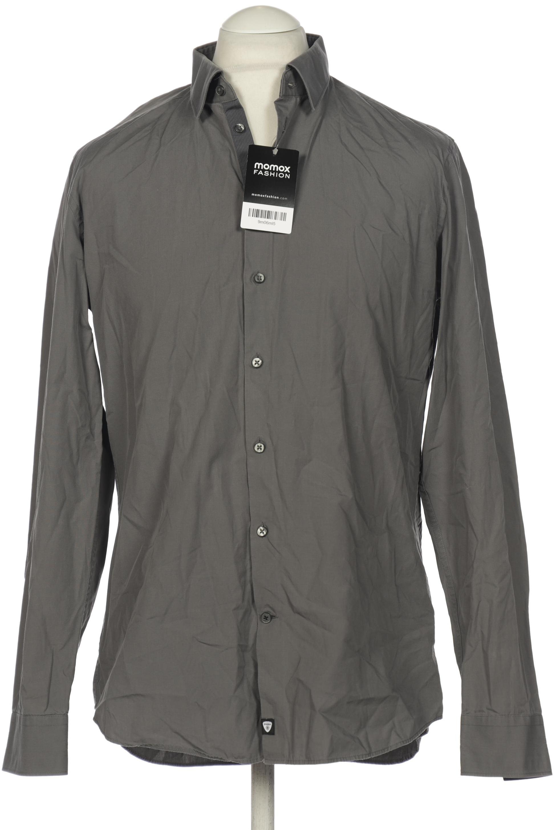 

Strellson Herren Hemd, grau, Gr. 52