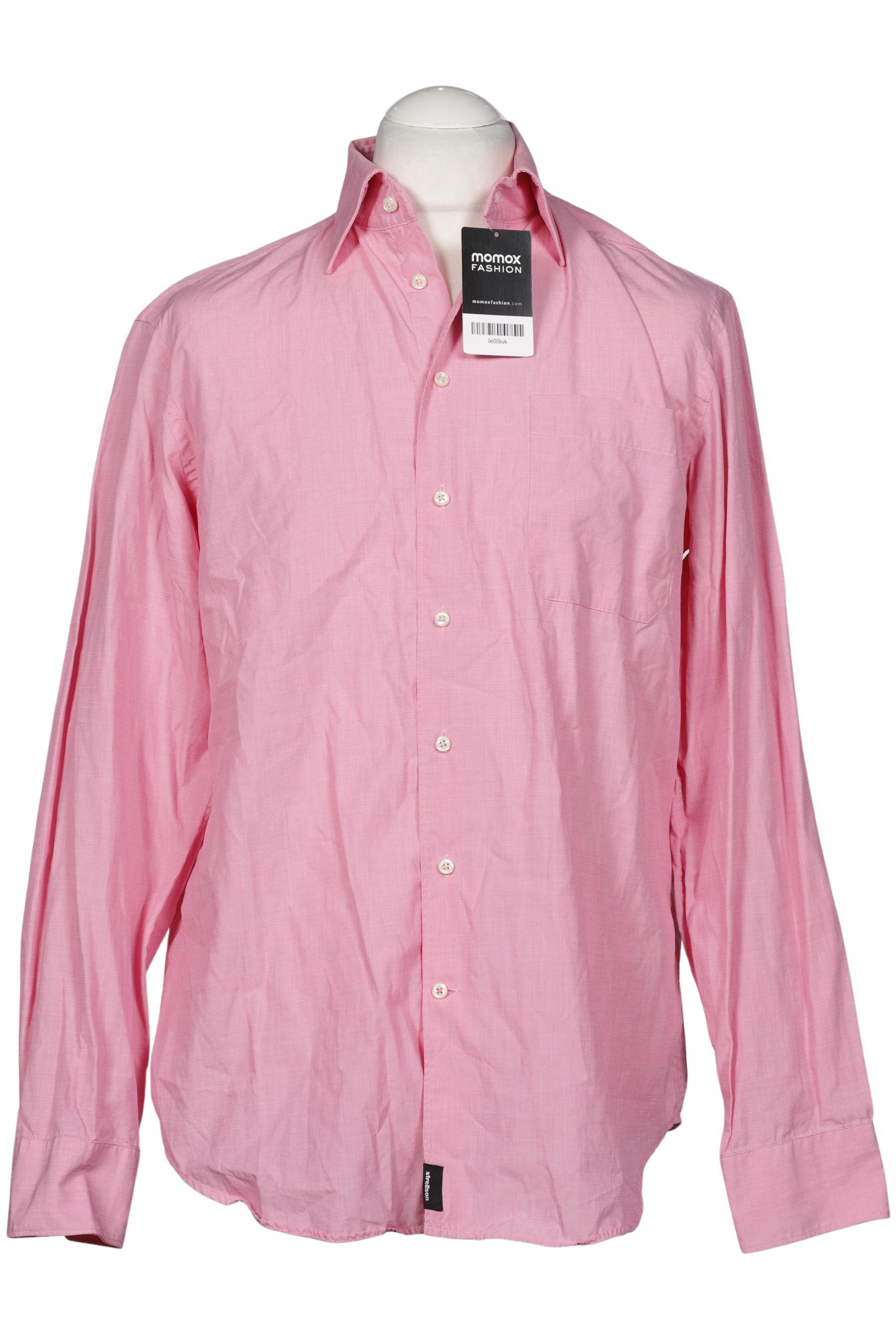 

Strellson Herren Hemd, pink, Gr. 52