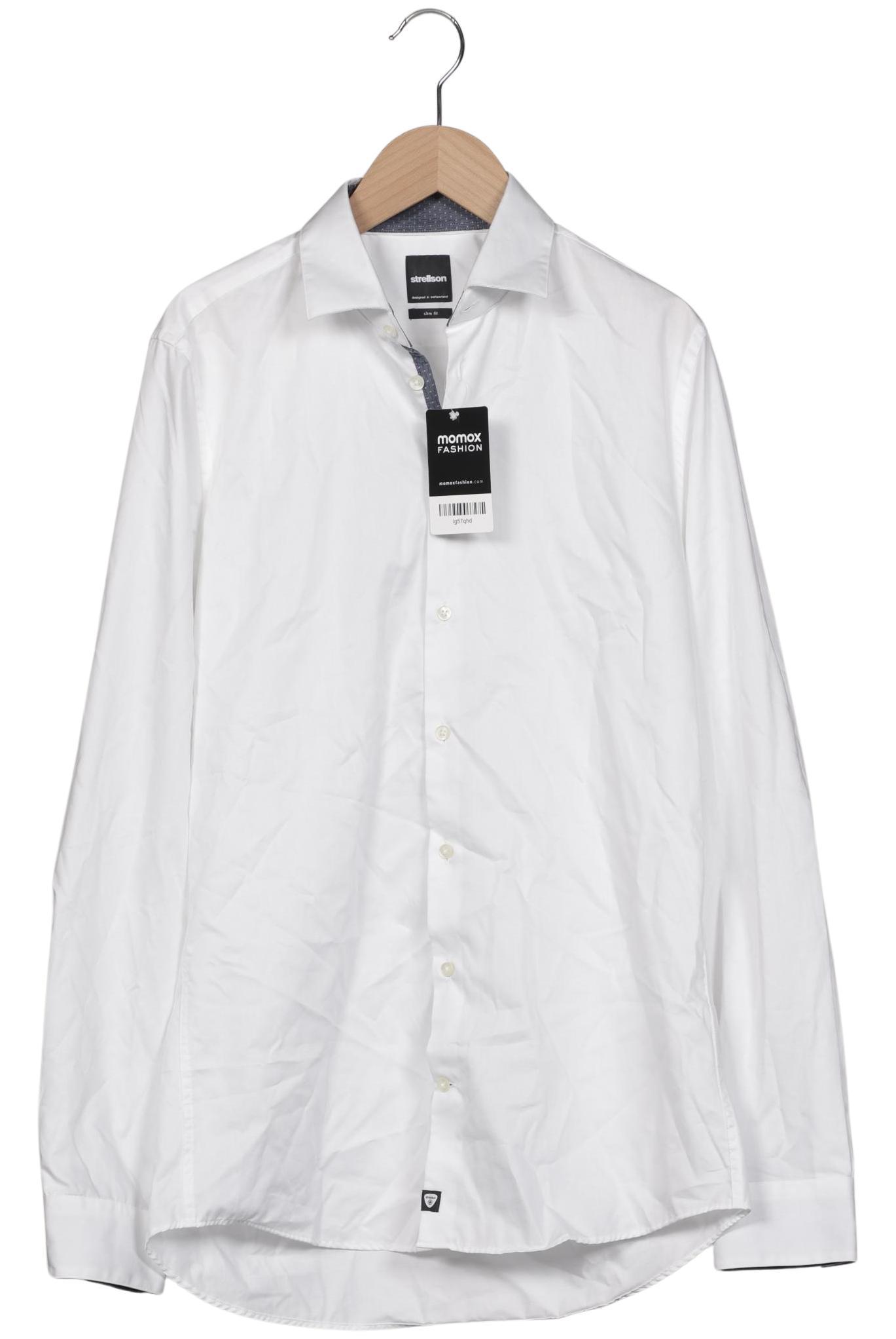 

Strellson Herren Hemd, weiß, Gr. 46