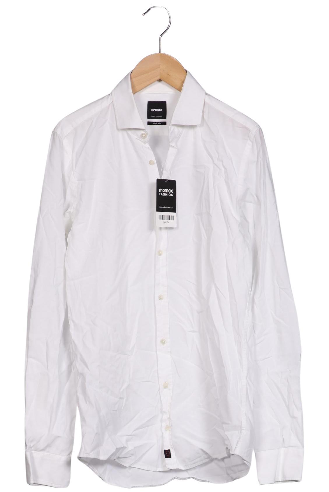 

Strellson Herren Hemd, weiß, Gr. 44