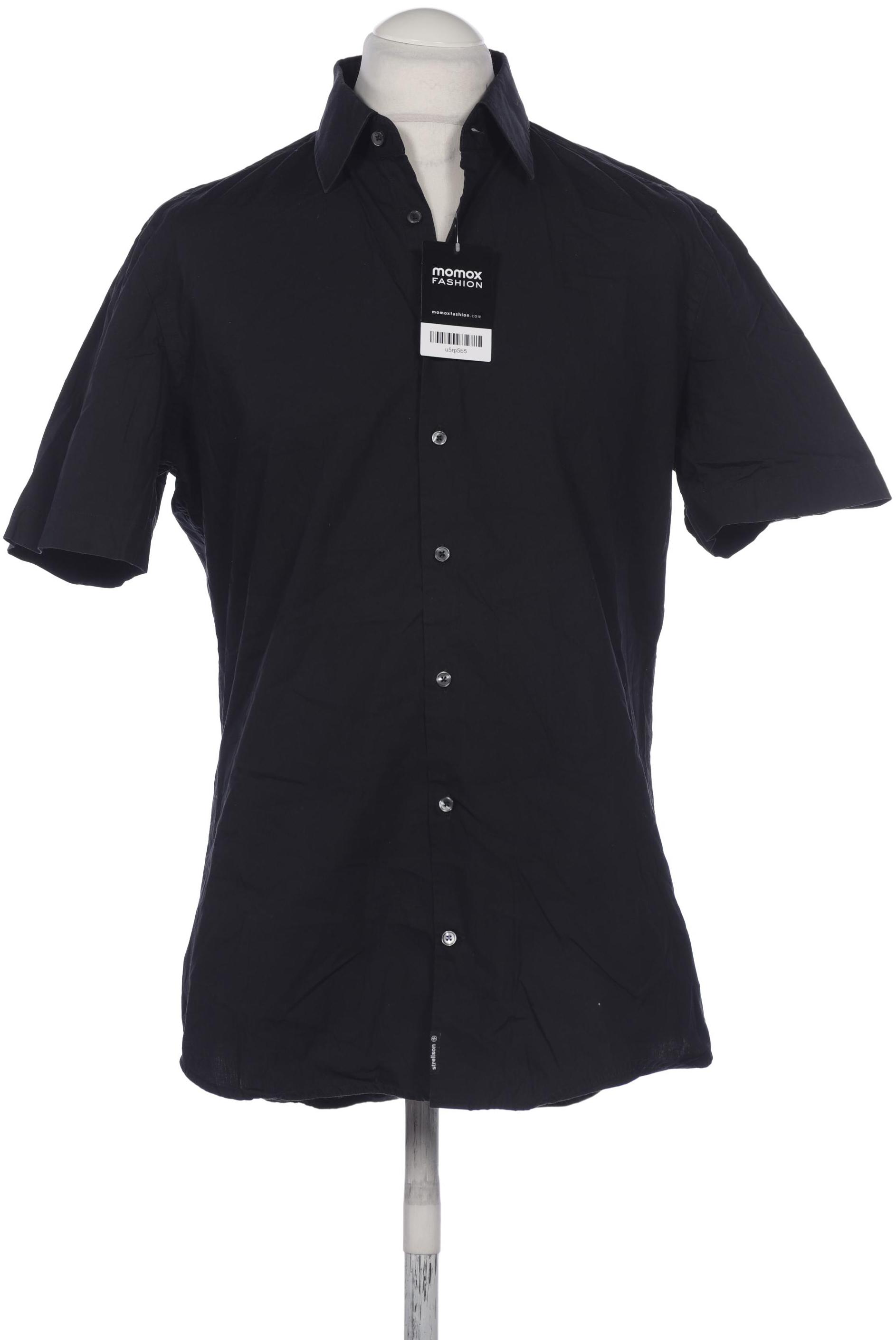 

Strellson Herren Hemd, schwarz, Gr. 52