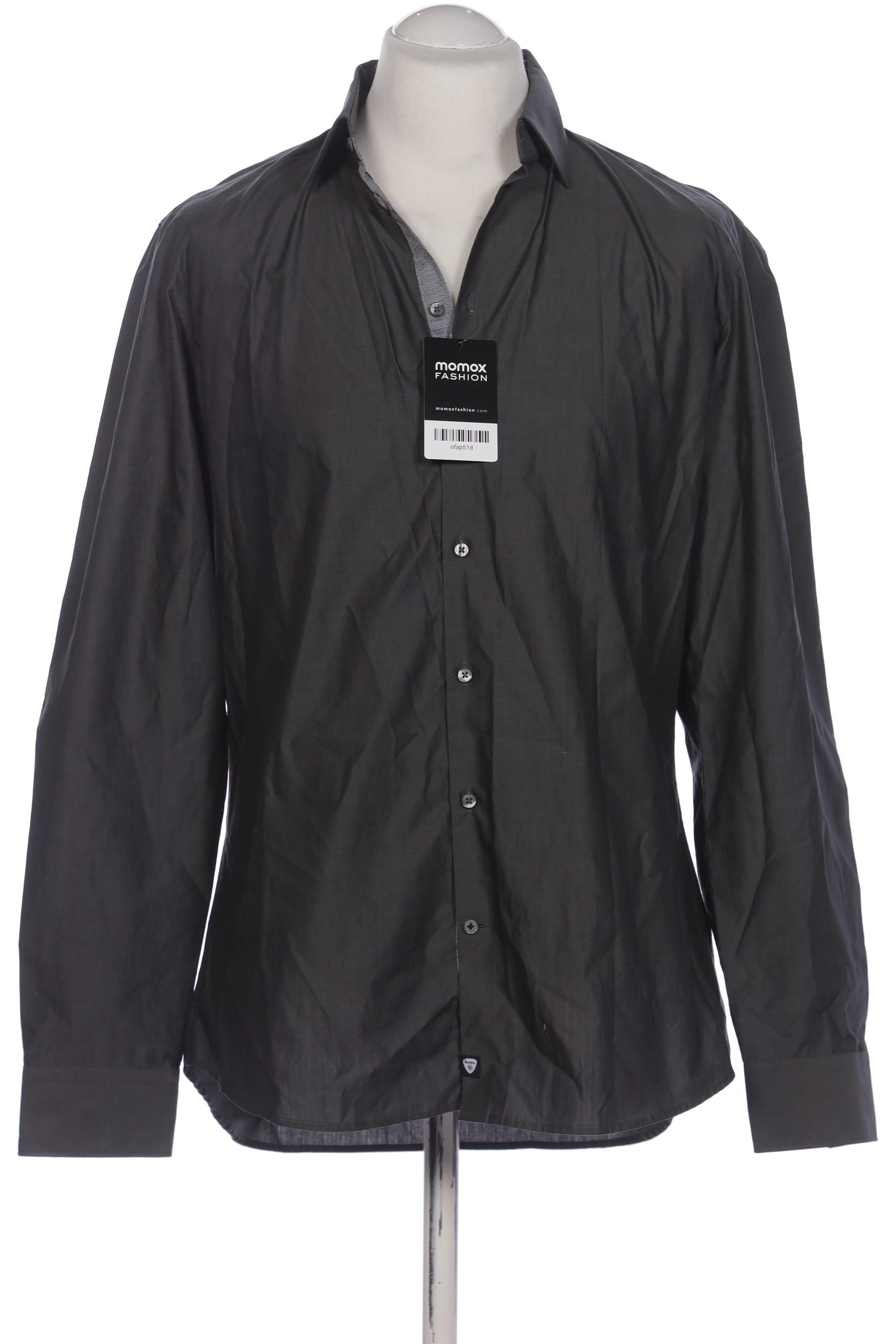 

Strellson Herren Hemd, grau, Gr. 52