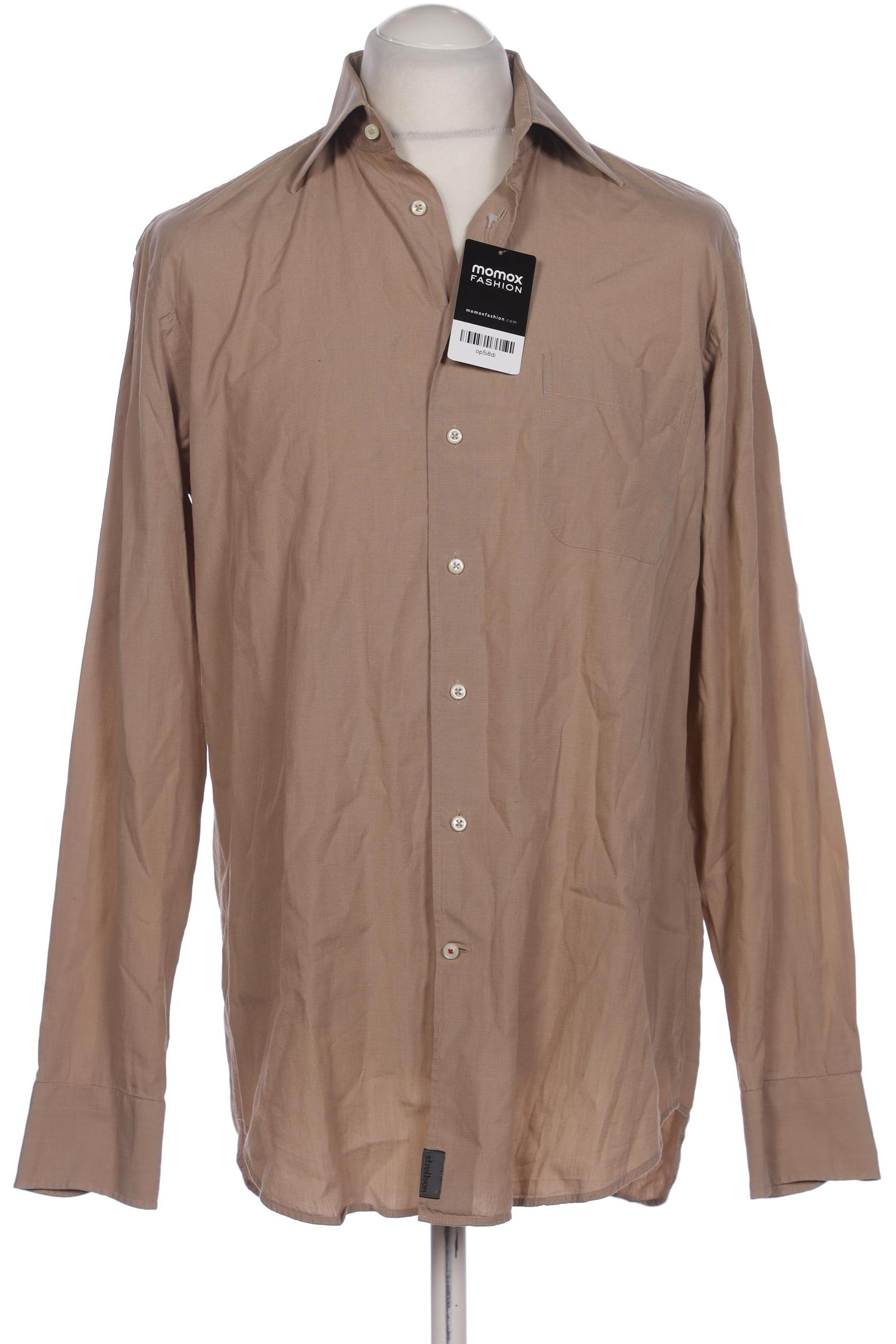 

Strellson Herren Hemd, beige, Gr. 50