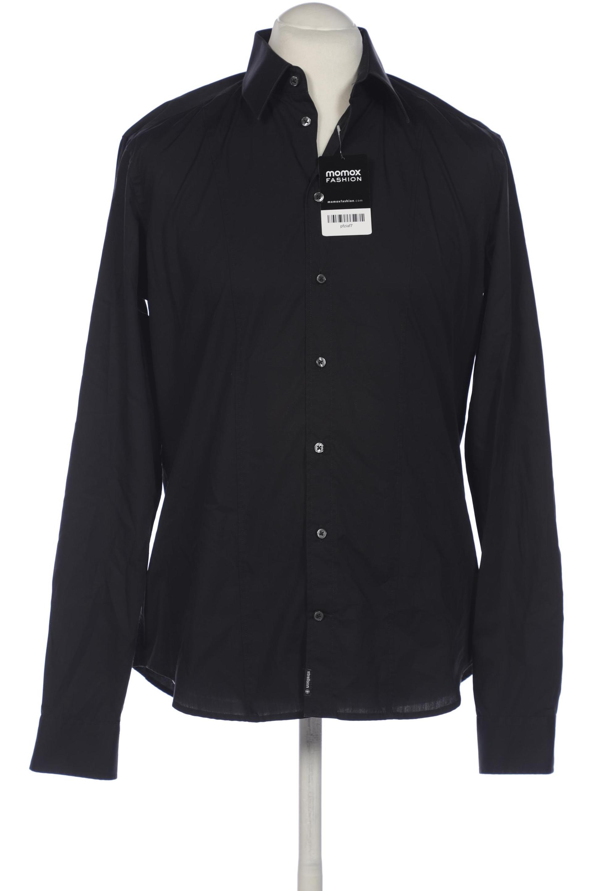 

Strellson Herren Hemd, schwarz, Gr. 50