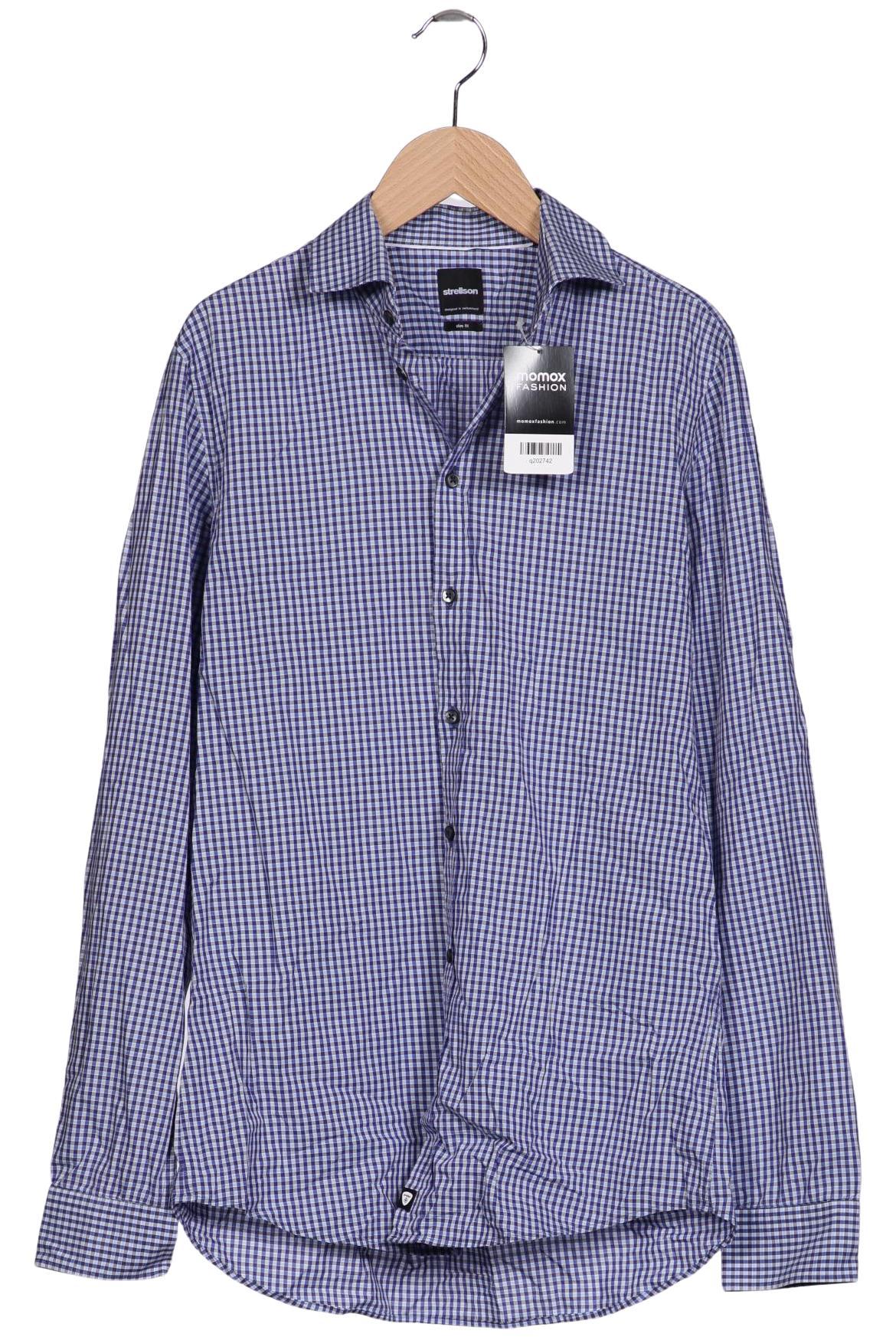 

Strellson Herren Hemd, blau, Gr. 46
