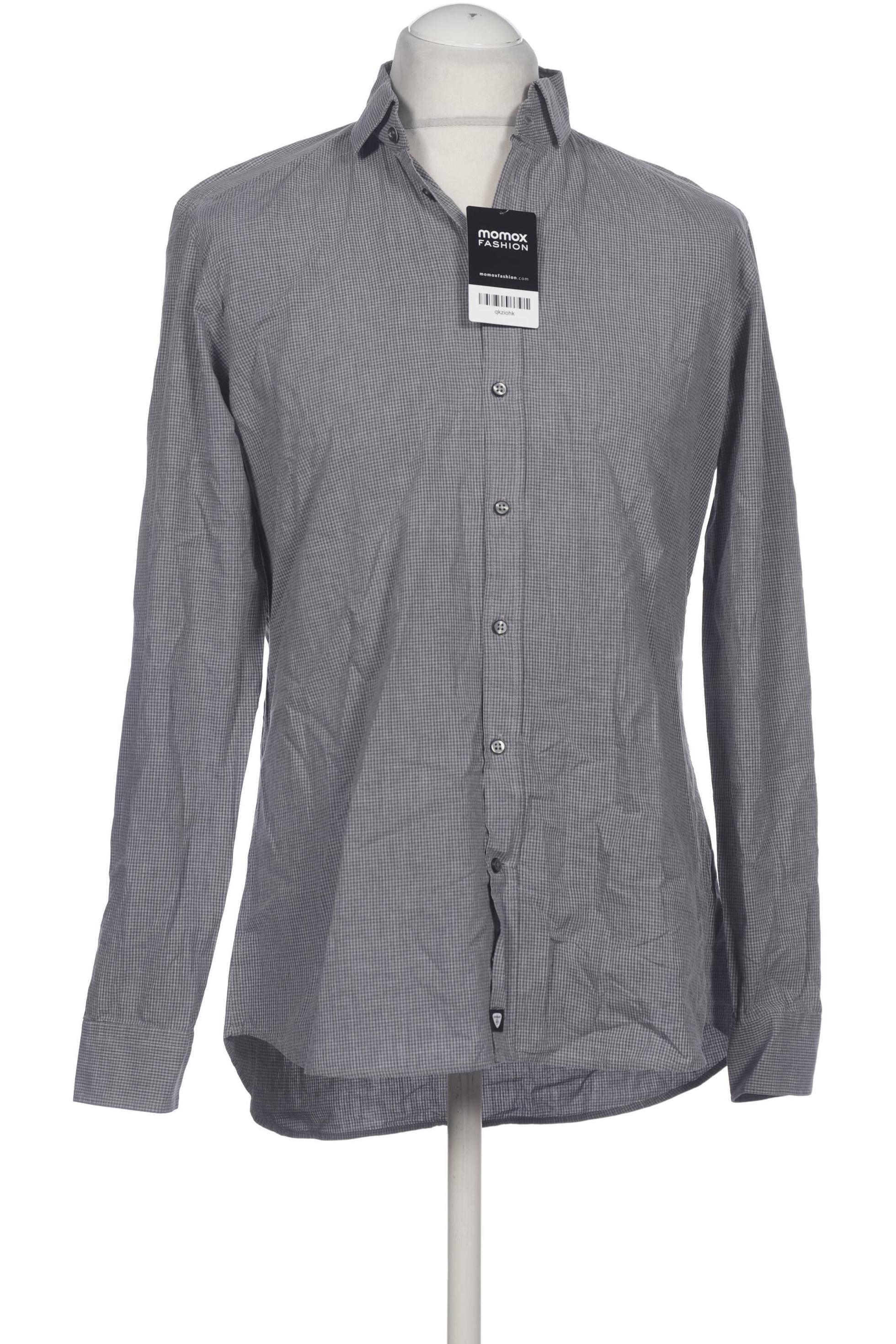 

Strellson Herren Hemd, grau, Gr. 52