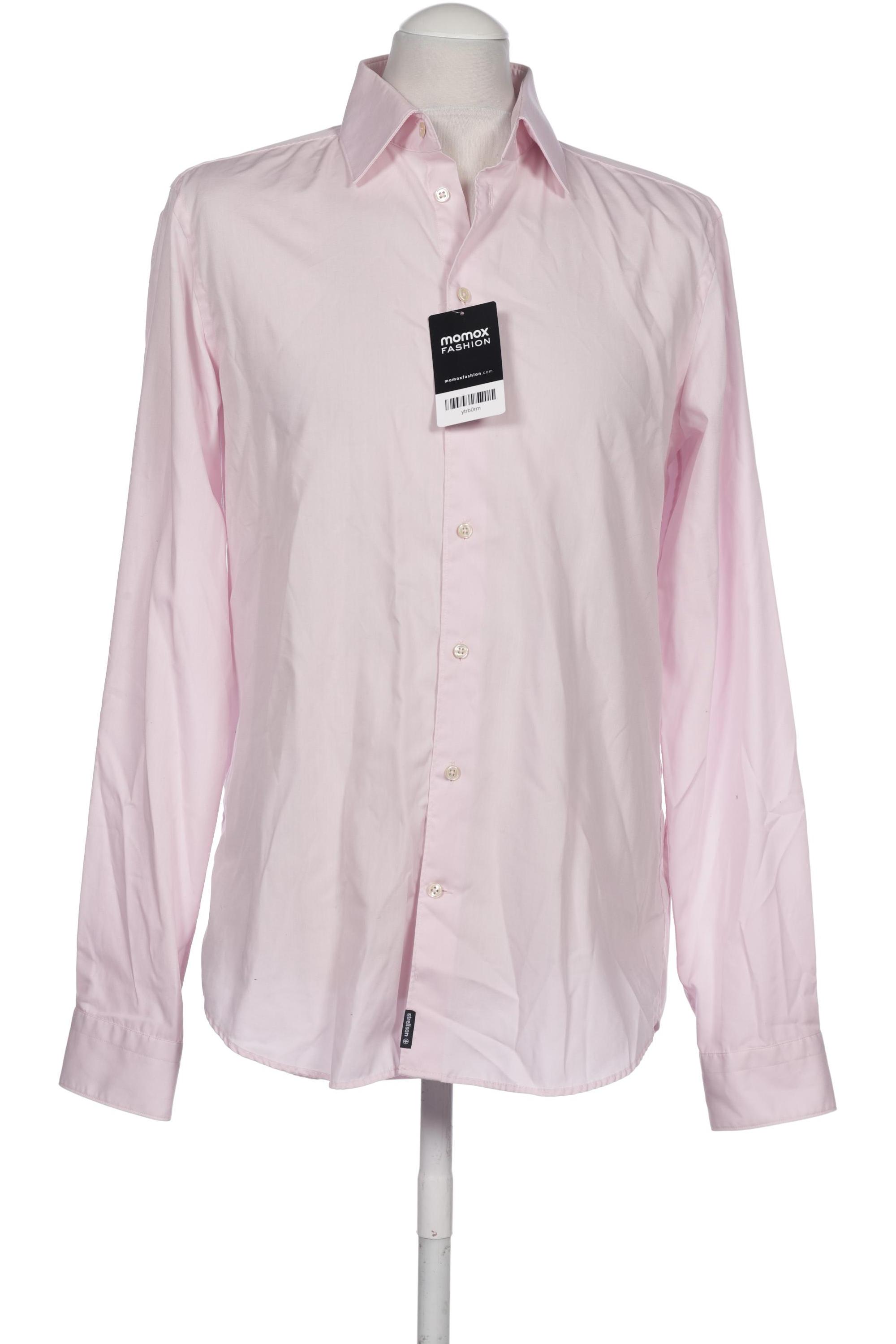

Strellson Herren Hemd, pink, Gr. 48