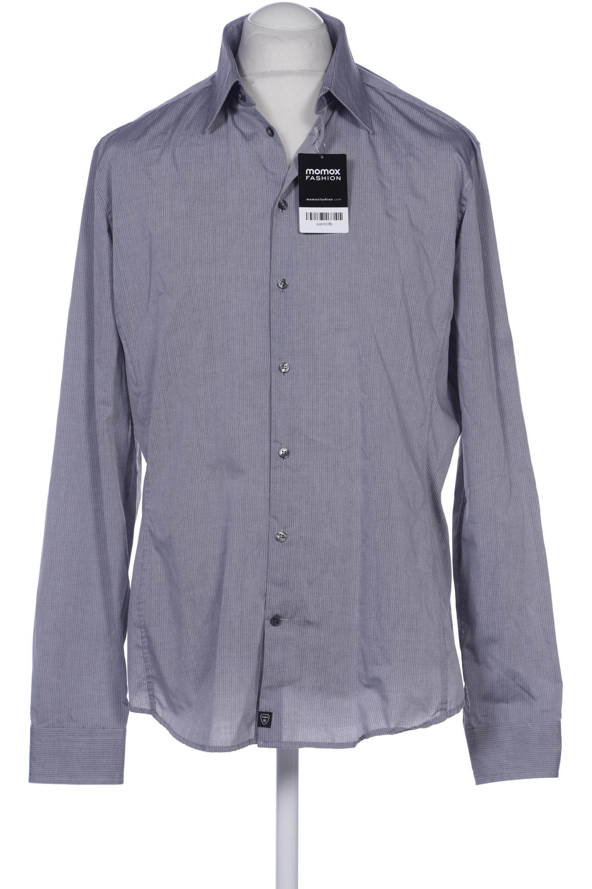

Strellson Herren Hemd, grau, Gr. 52