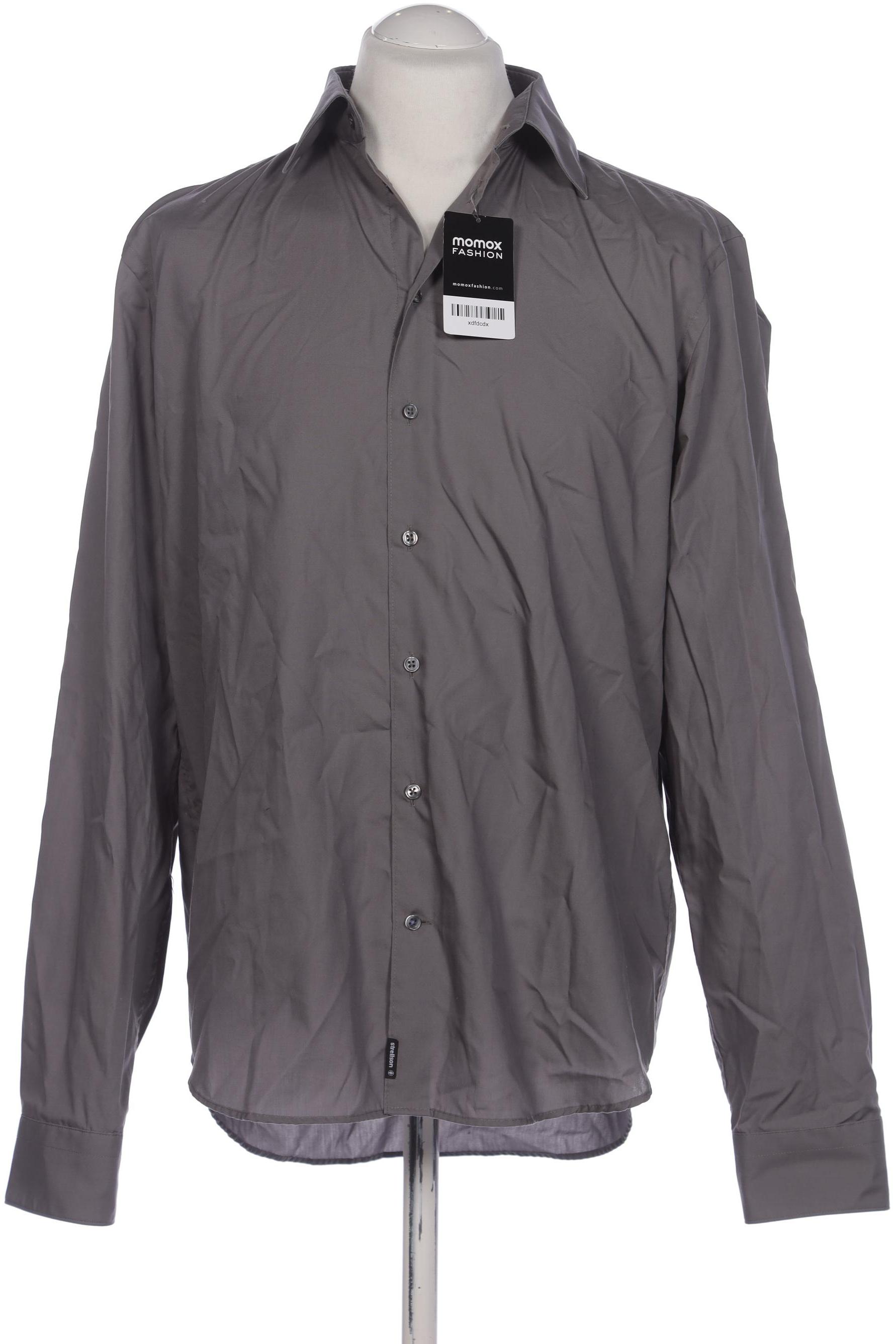 

Strellson Herren Hemd, grau, Gr. 52