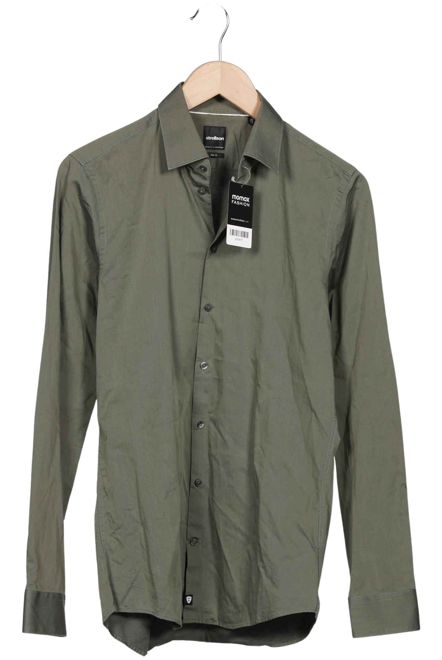 

Strellson Herren Hemd, grün, Gr. 46