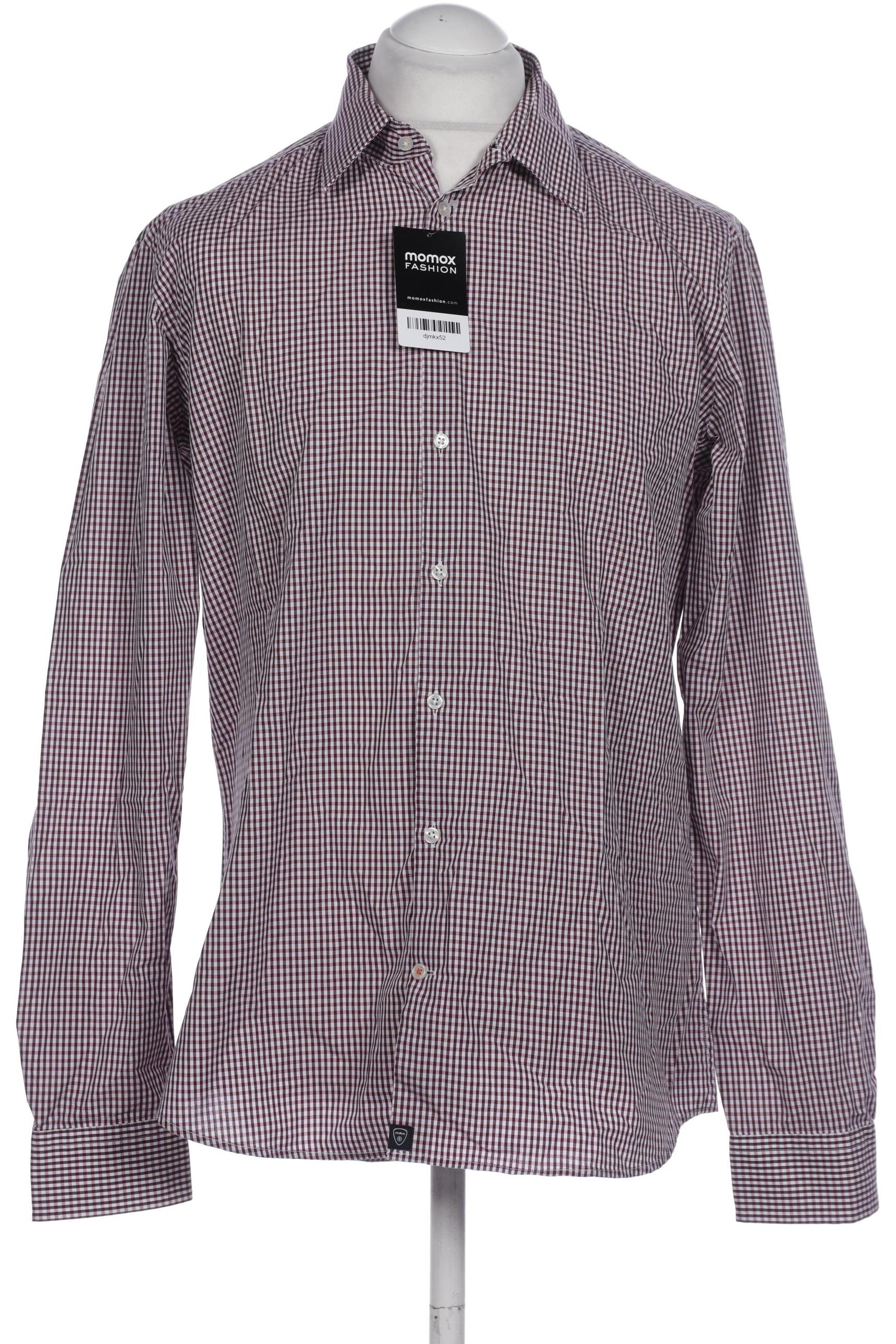 Thumbnail - Strellson Herren Hemd, bordeaux, Gr. 52