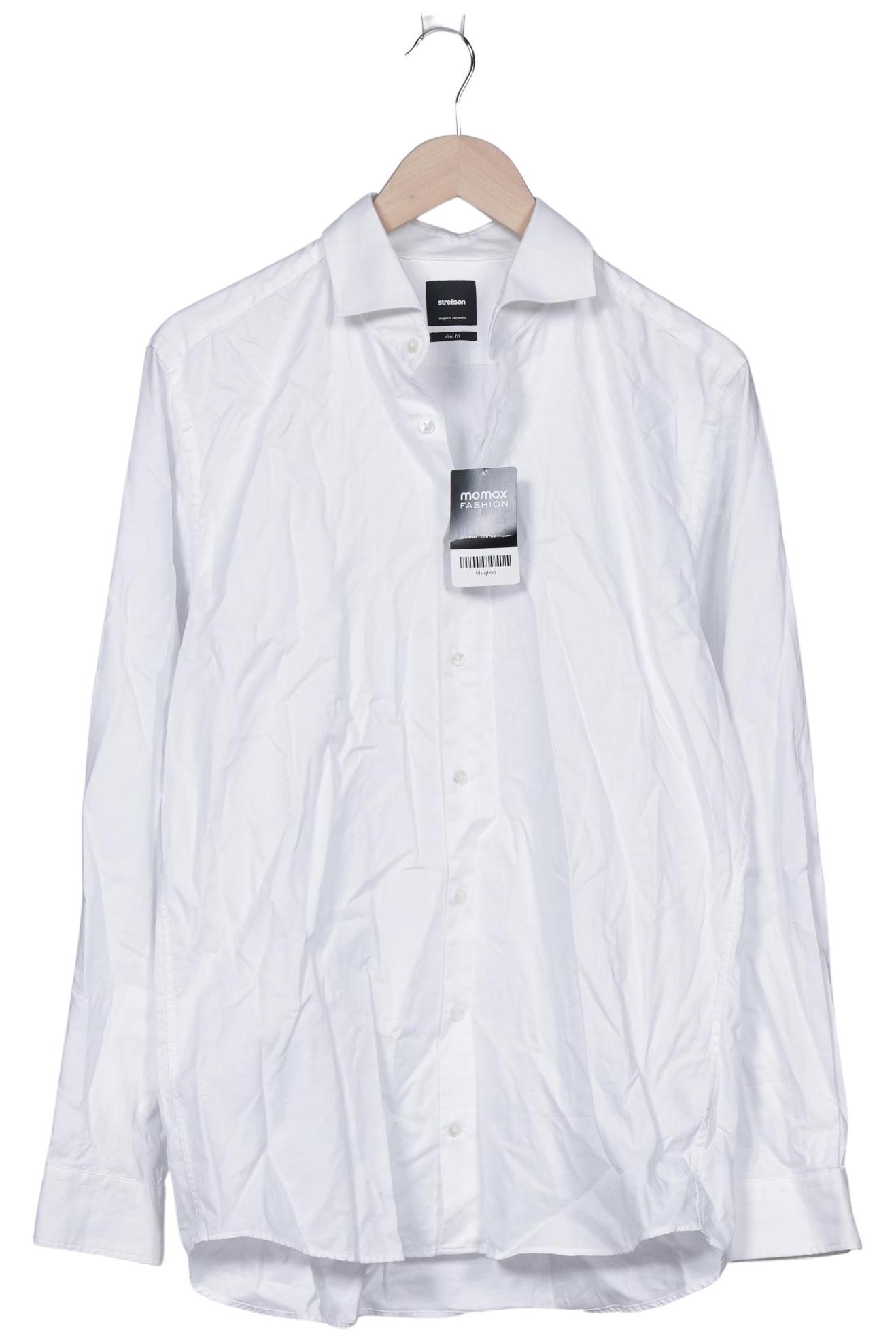 Thumbnail - Strellson Herren Hemd, weiß, Gr. 44