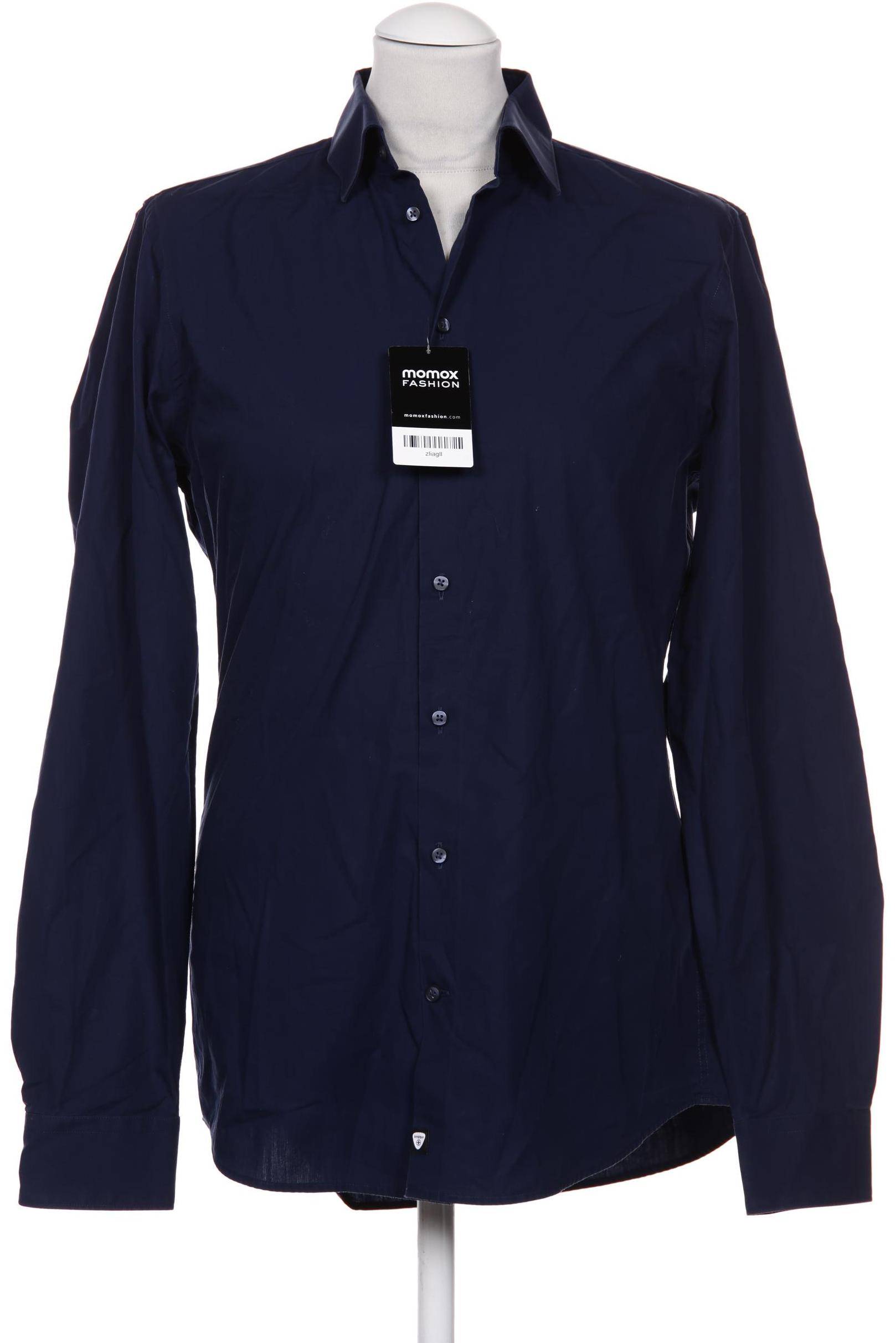 

Strellson Herren Hemd, marineblau, Gr. 48