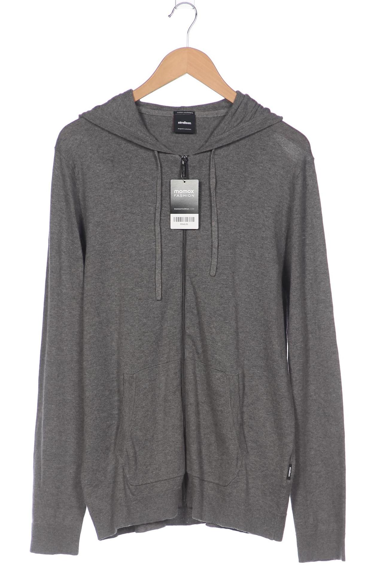 

Strellson Herren Kapuzenpullover, grau, Gr. 54