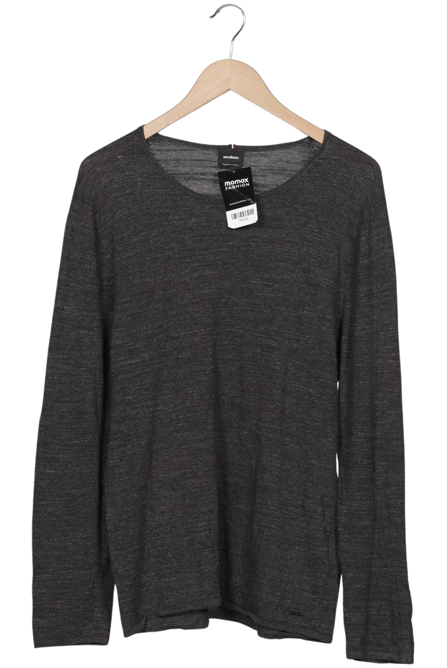 

Strellson Herren Langarmshirt, grau, Gr. 52