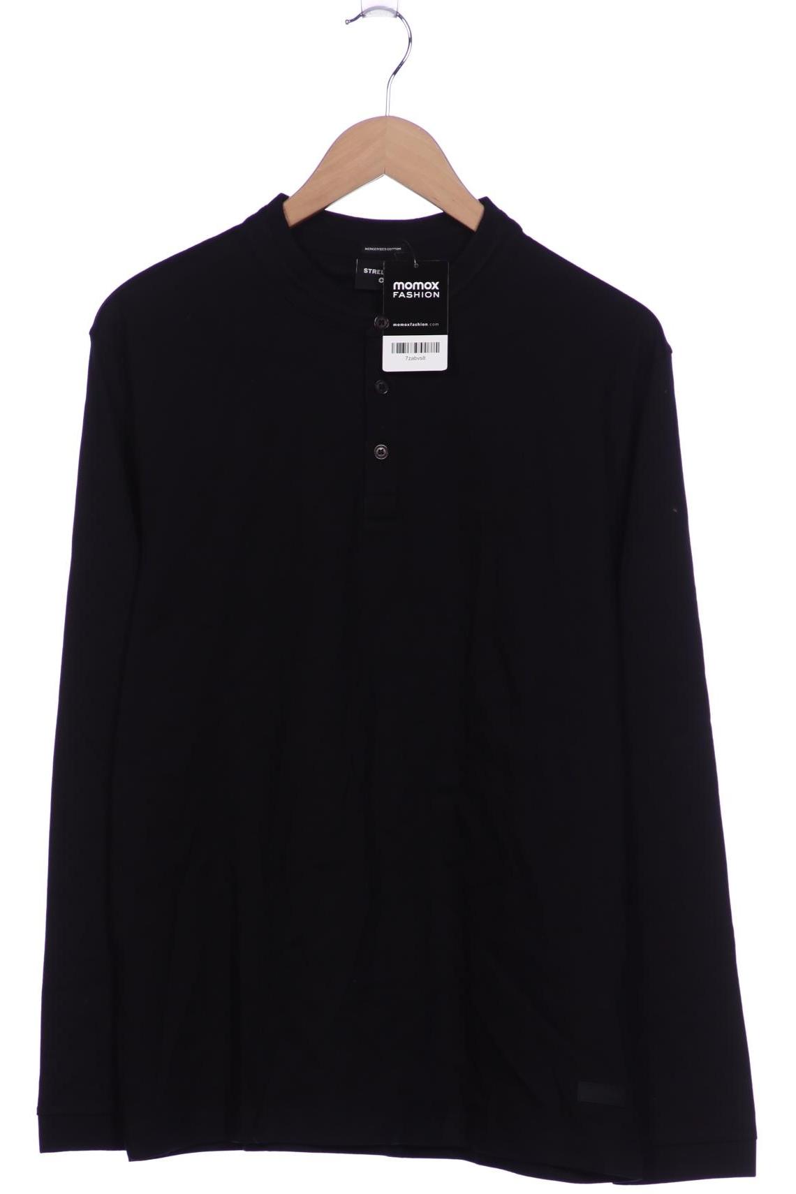 

Strellson Herren Langarmshirt, schwarz, Gr. 52