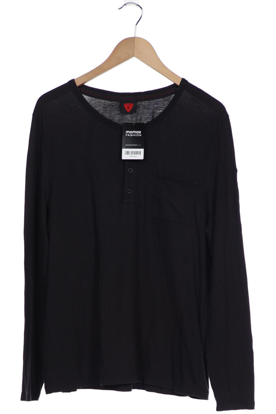 

Strellson Herren Langarmshirt, schwarz
