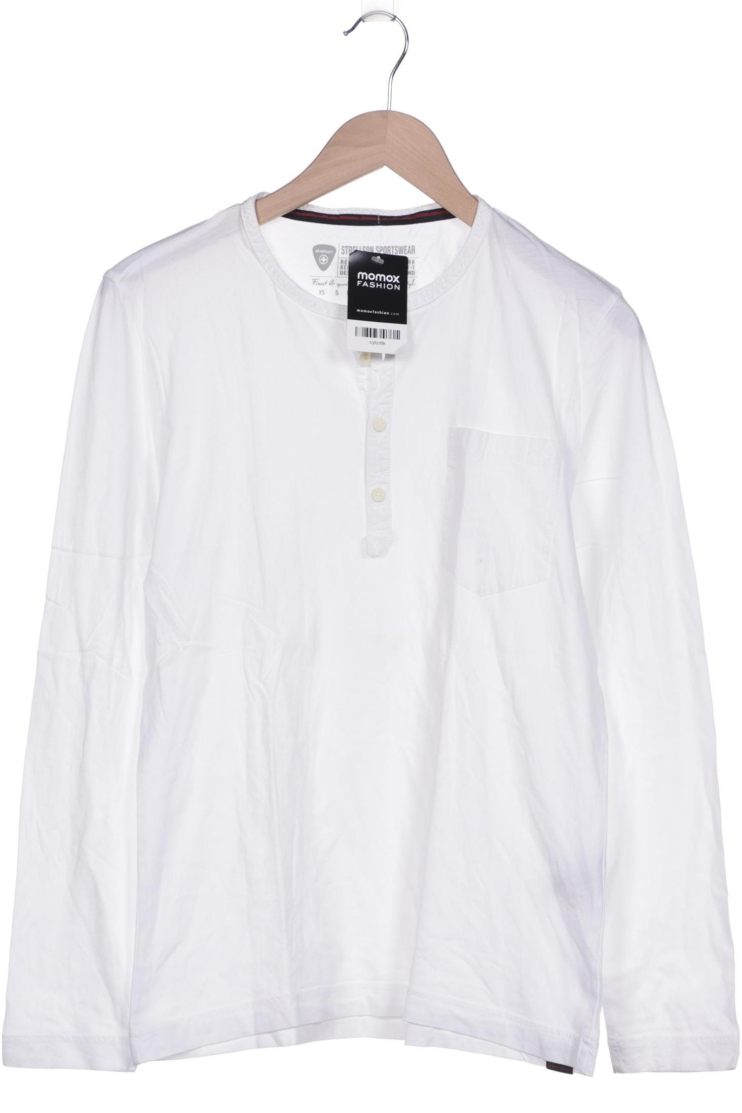 

Strellson Herren Langarmshirt, weiß