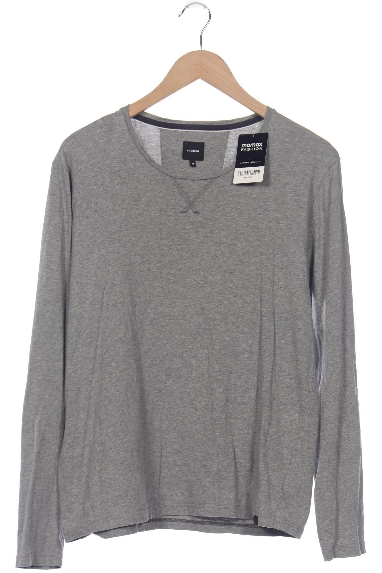 

Strellson Herren Langarmshirt, grau, Gr. 48