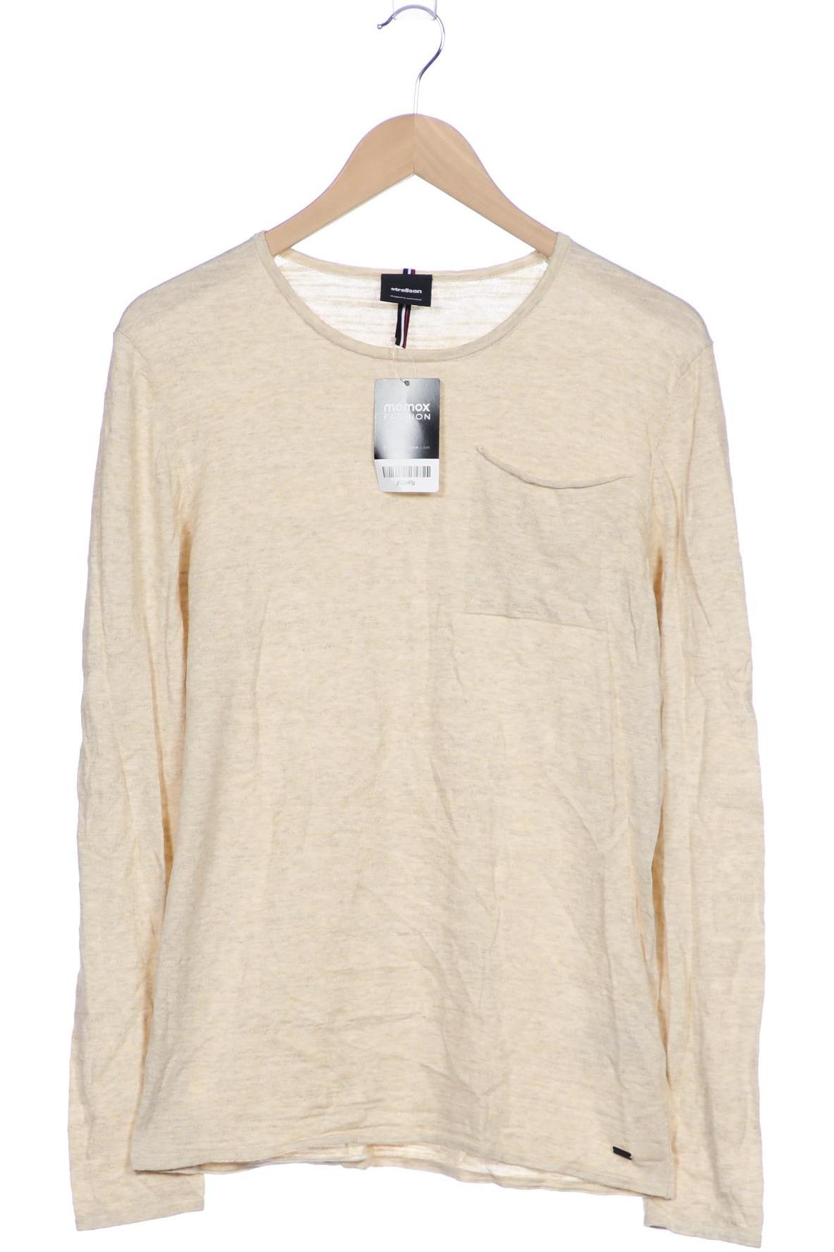 

Strellson Herren Langarmshirt, cremeweiß, Gr. 48