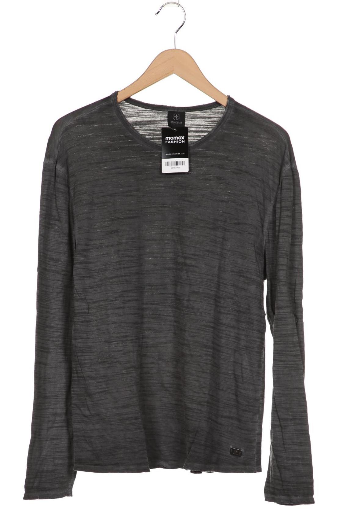 

Strellson Herren Langarmshirt, grau, Gr. 48