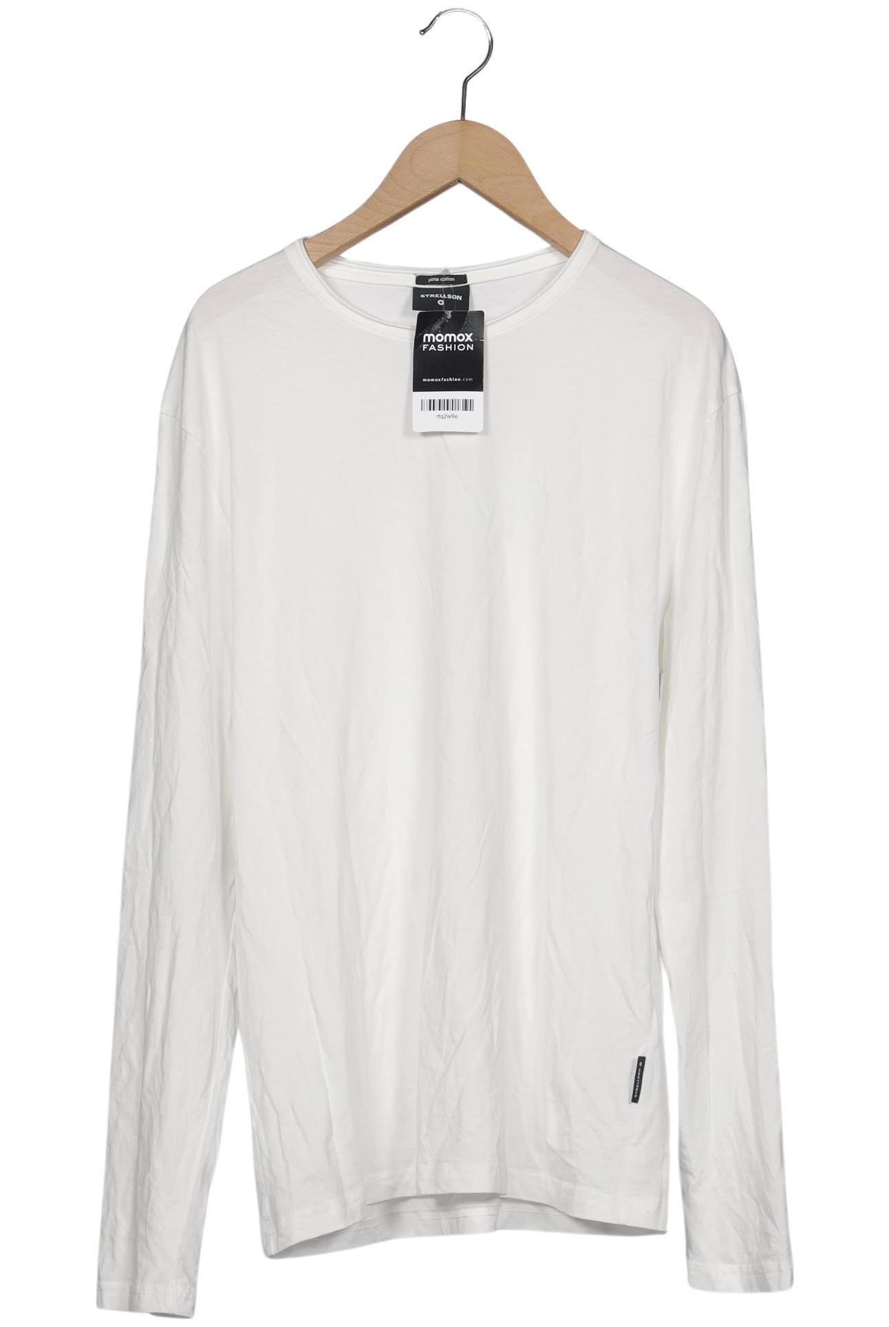 

Strellson Herren Langarmshirt, weiß, Gr. 46