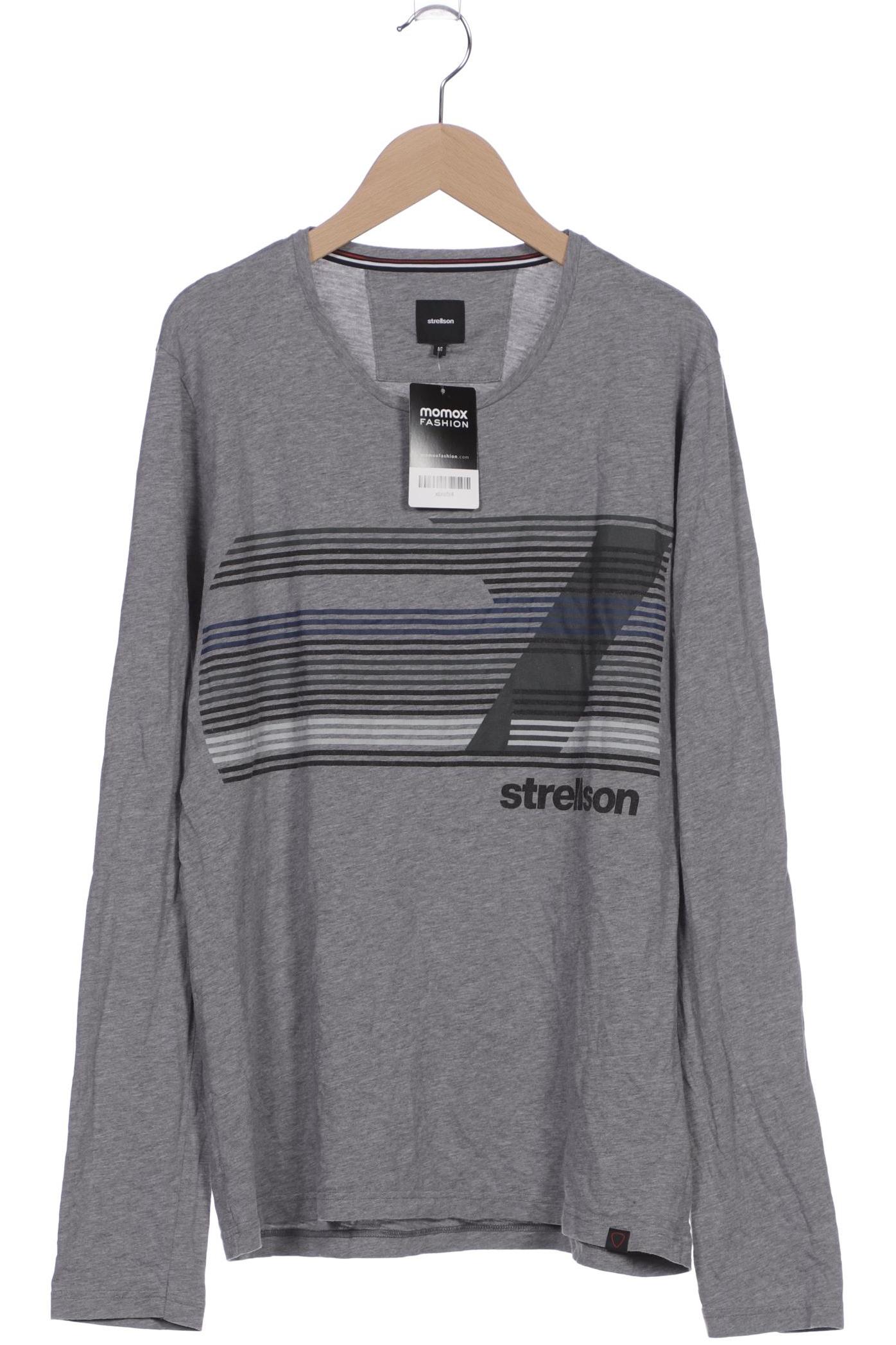 

Strellson Herren Langarmshirt, grau, Gr. 48