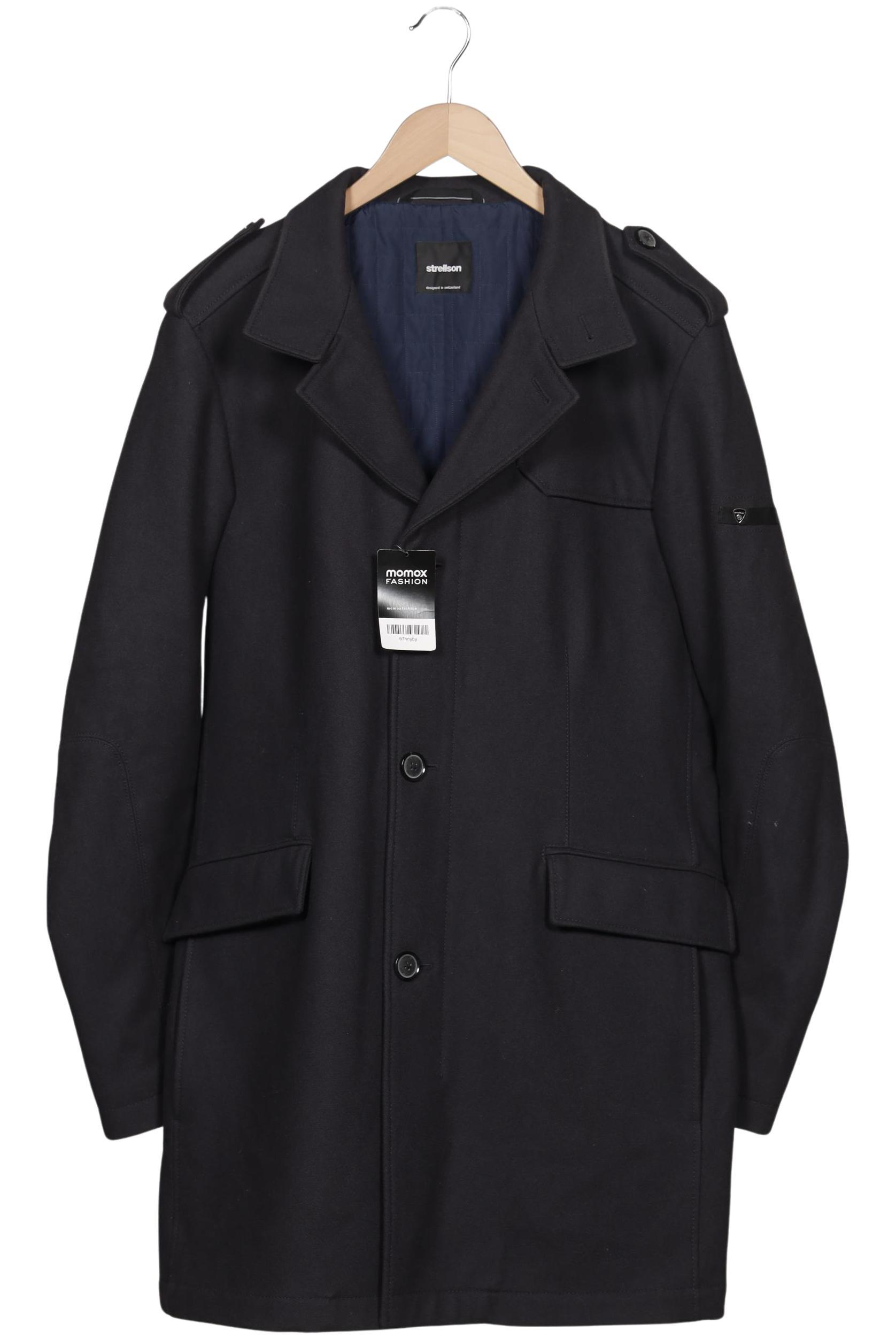 Thumbnail - Strellson Herren Mantel, marineblau, Gr. 102