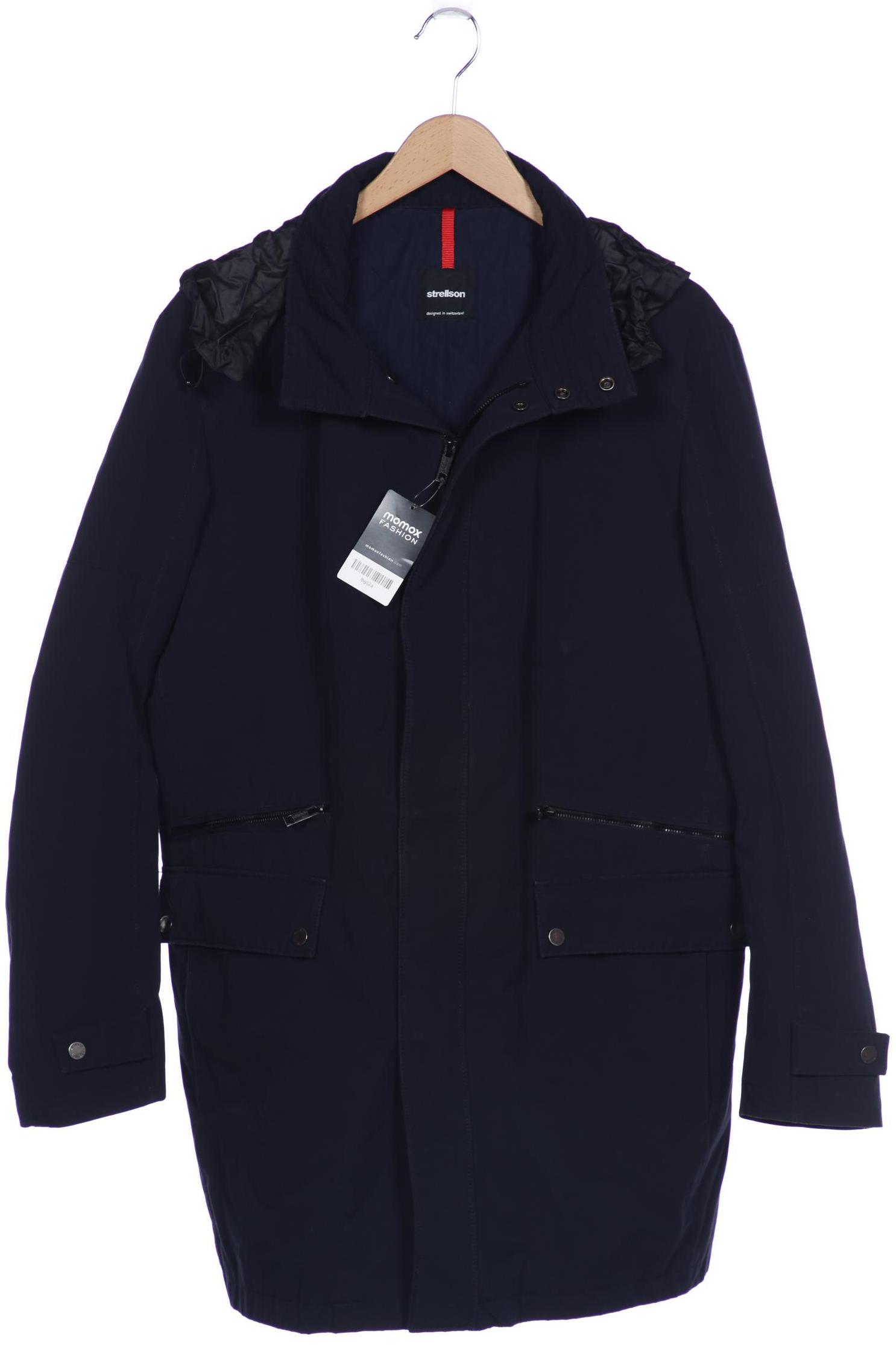 

Strellson Herren Mantel, marineblau