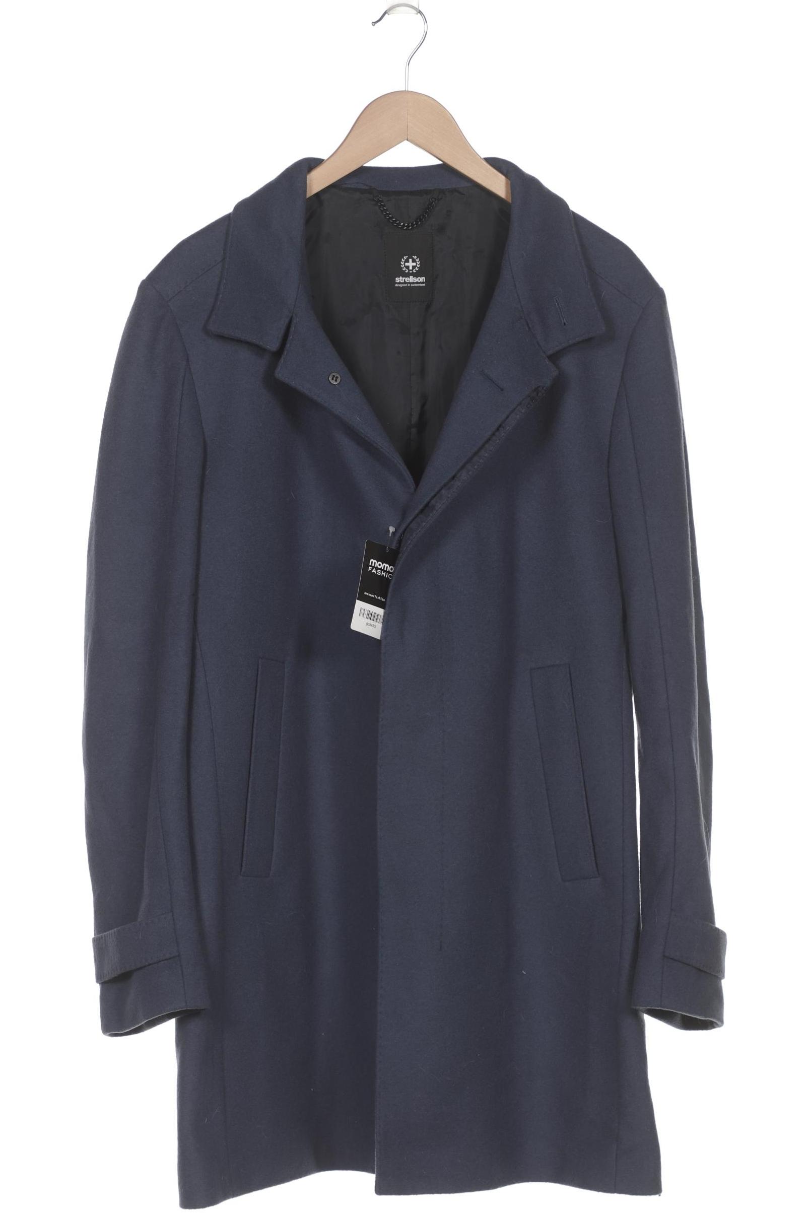 

Strellson Herren Mantel, blau, Gr. 56
