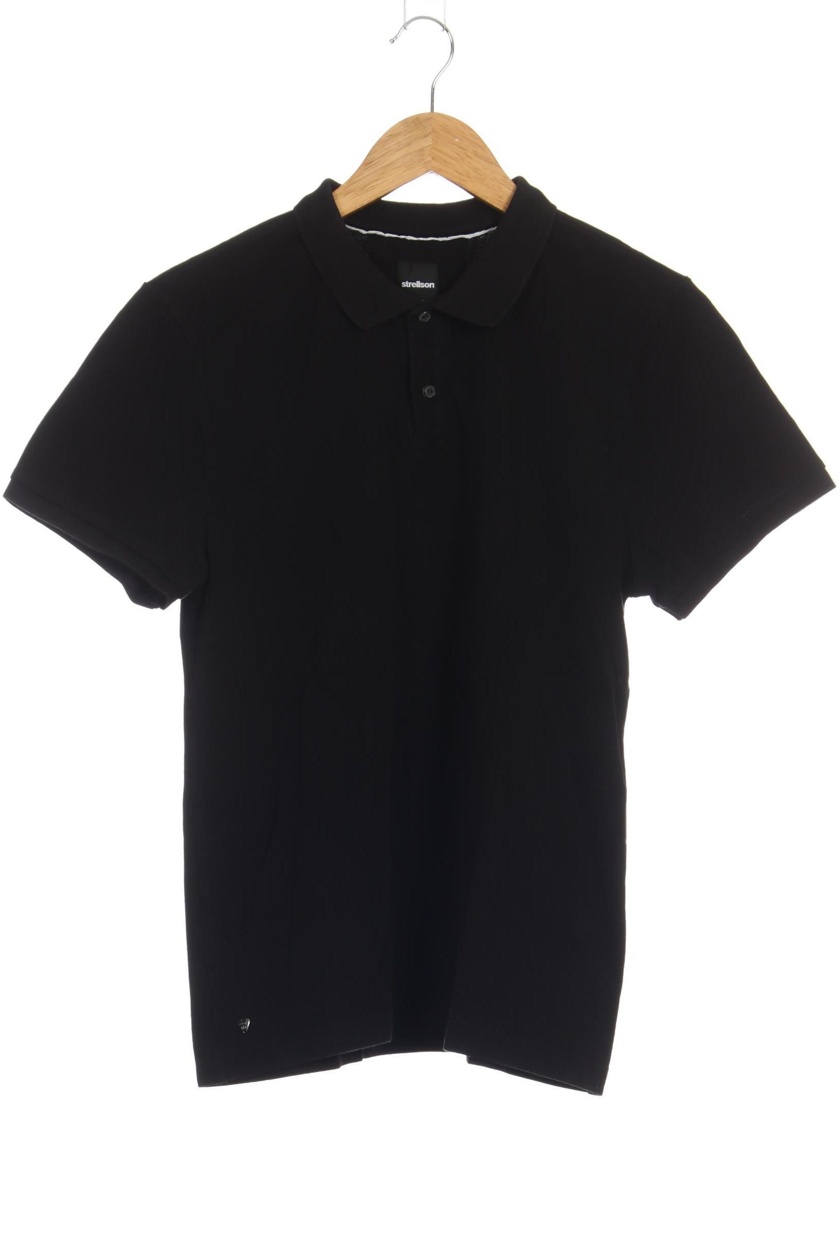Thumbnail - Strellson Herren Poloshirt, schwarz, Gr.
