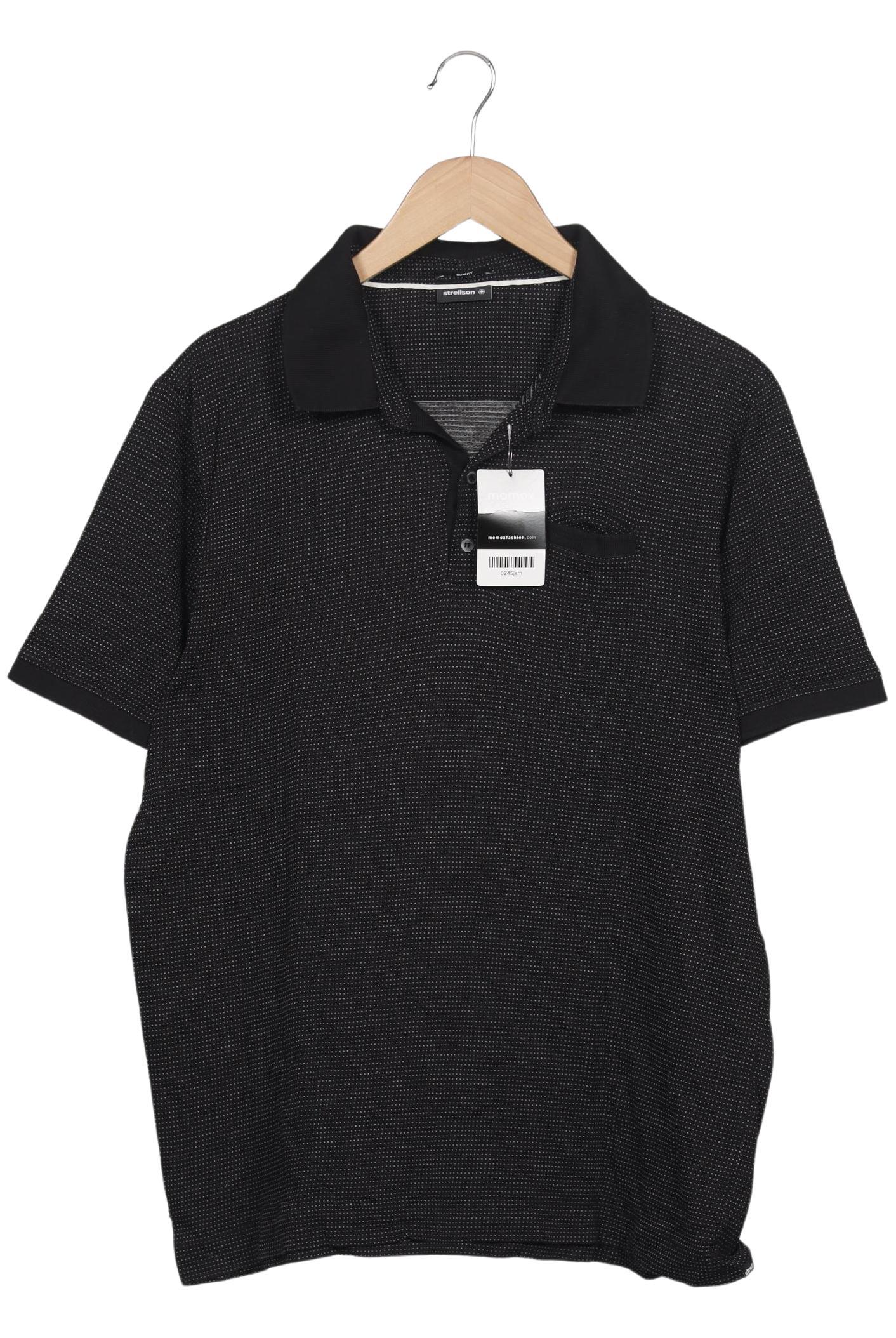 Thumbnail - Strellson Herren Poloshirt, schwarz, Gr. 54