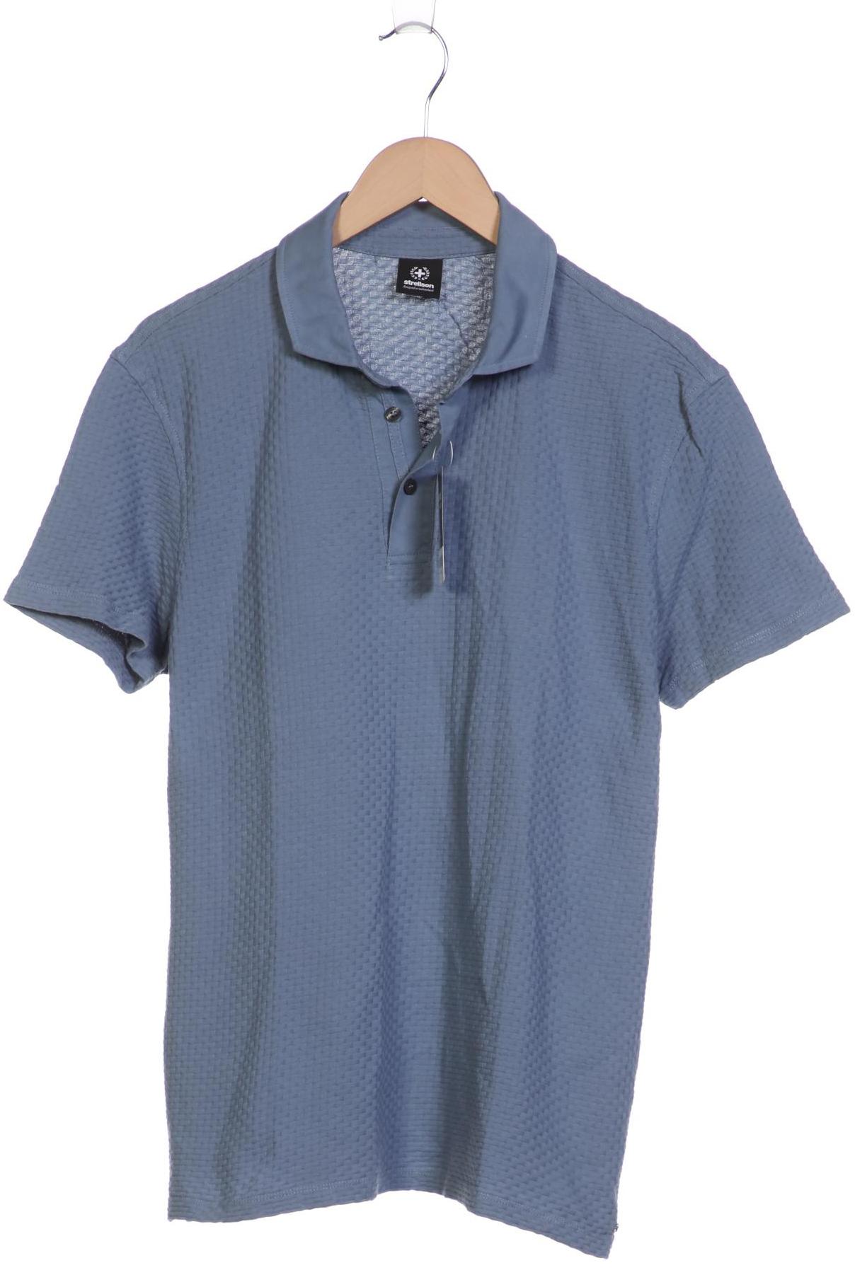 

Strellson Herren Poloshirt, blau, Gr. 52