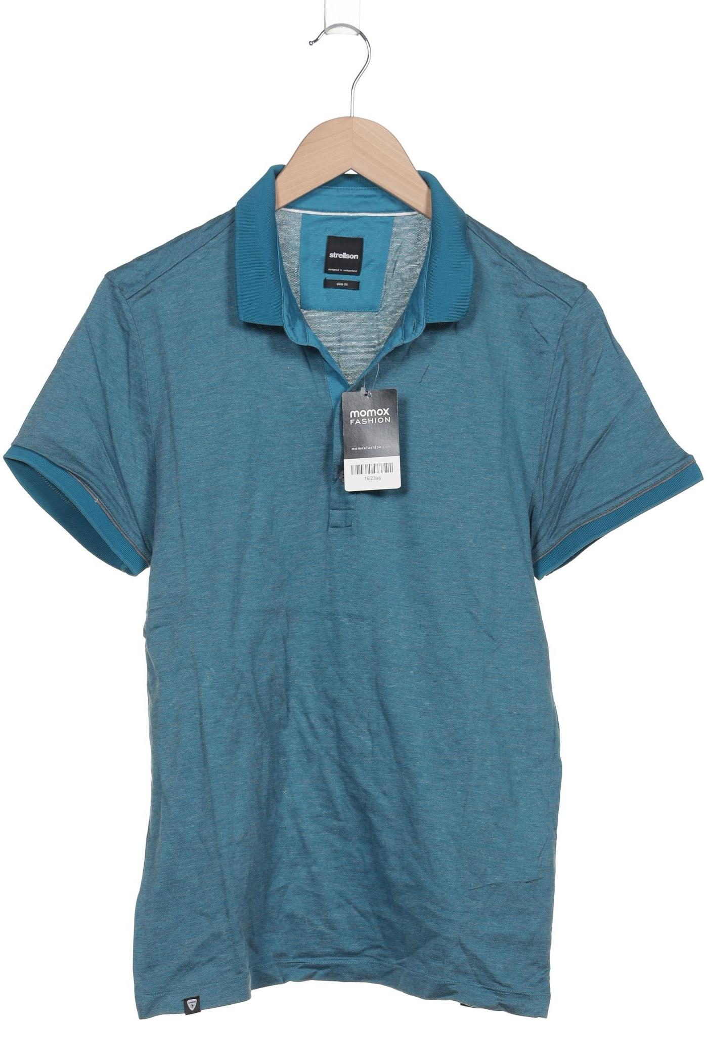 

Strellson Herren Poloshirt, blau, Gr. 54
