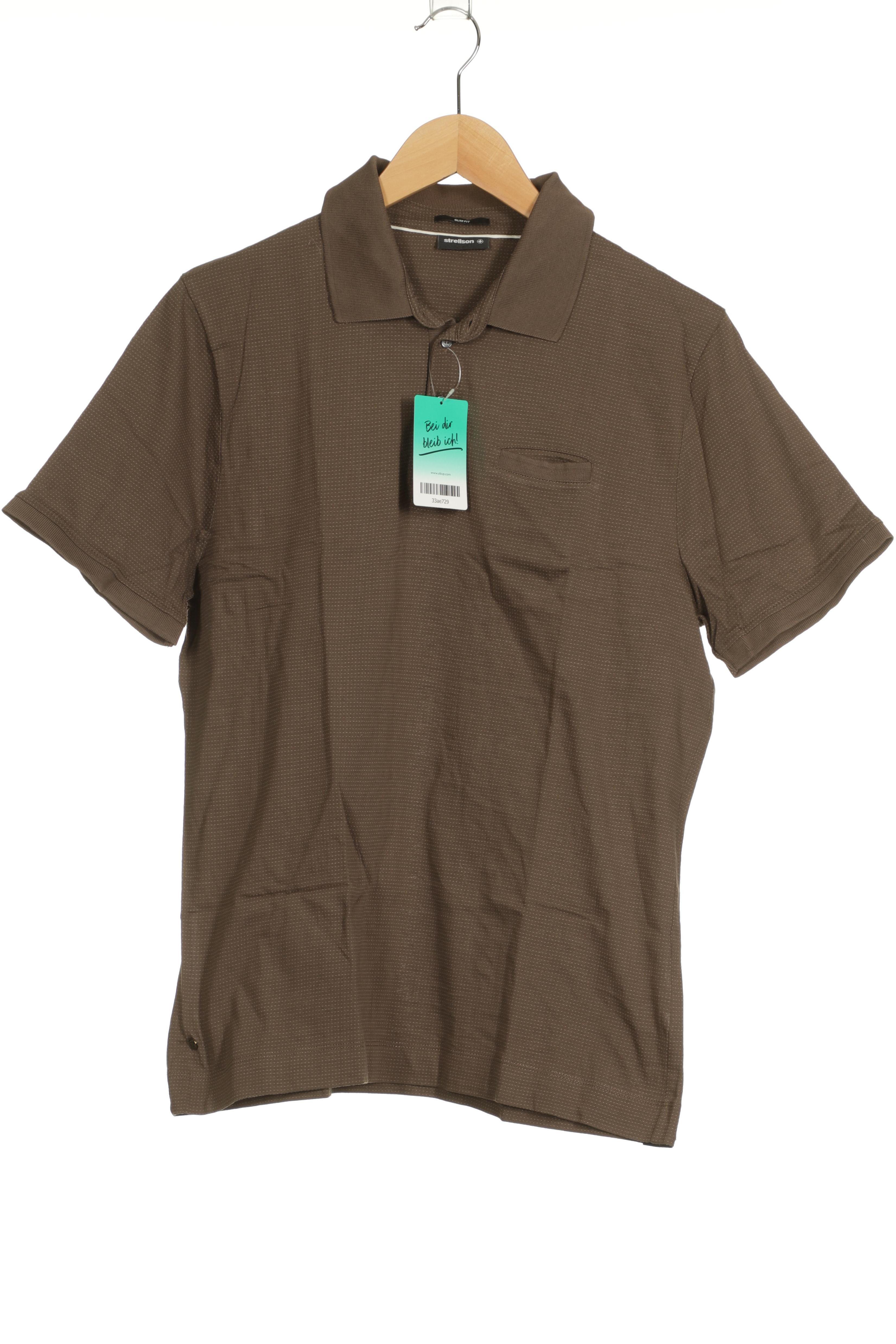 Thumbnail - Strellson Herren Poloshirt, braun, Gr.