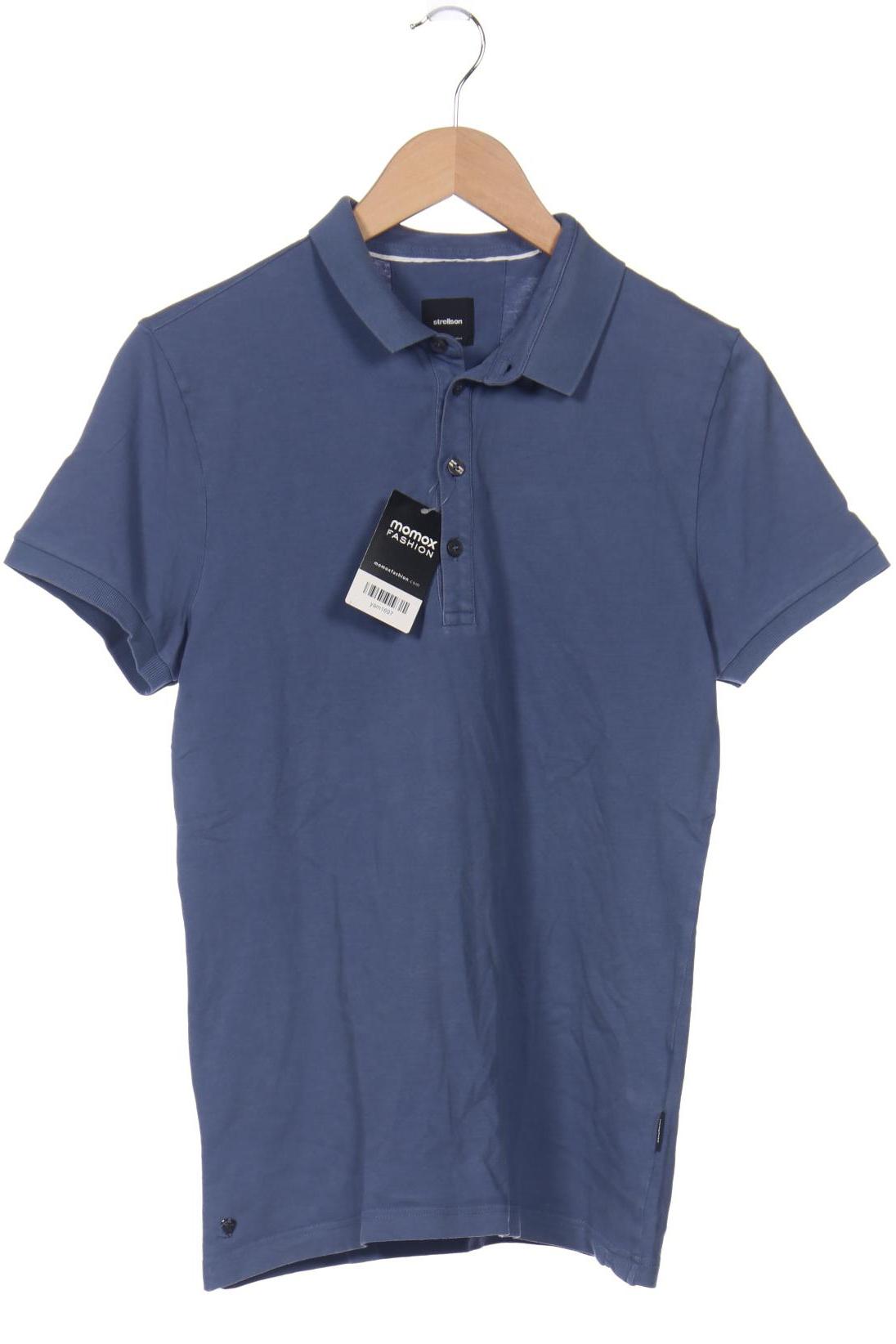 

Strellson Herren Poloshirt, blau, Gr. 48