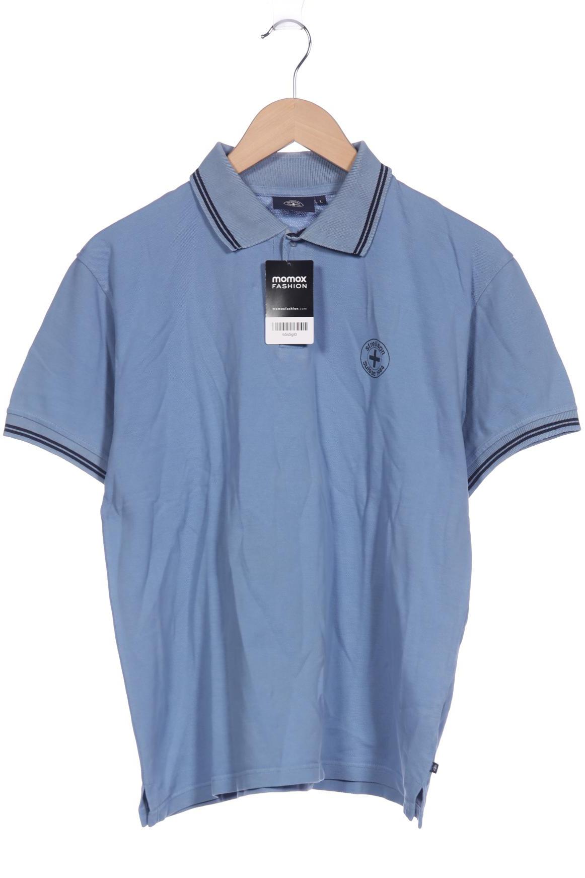 

Strellson Herren Poloshirt, hellblau, Gr. 52