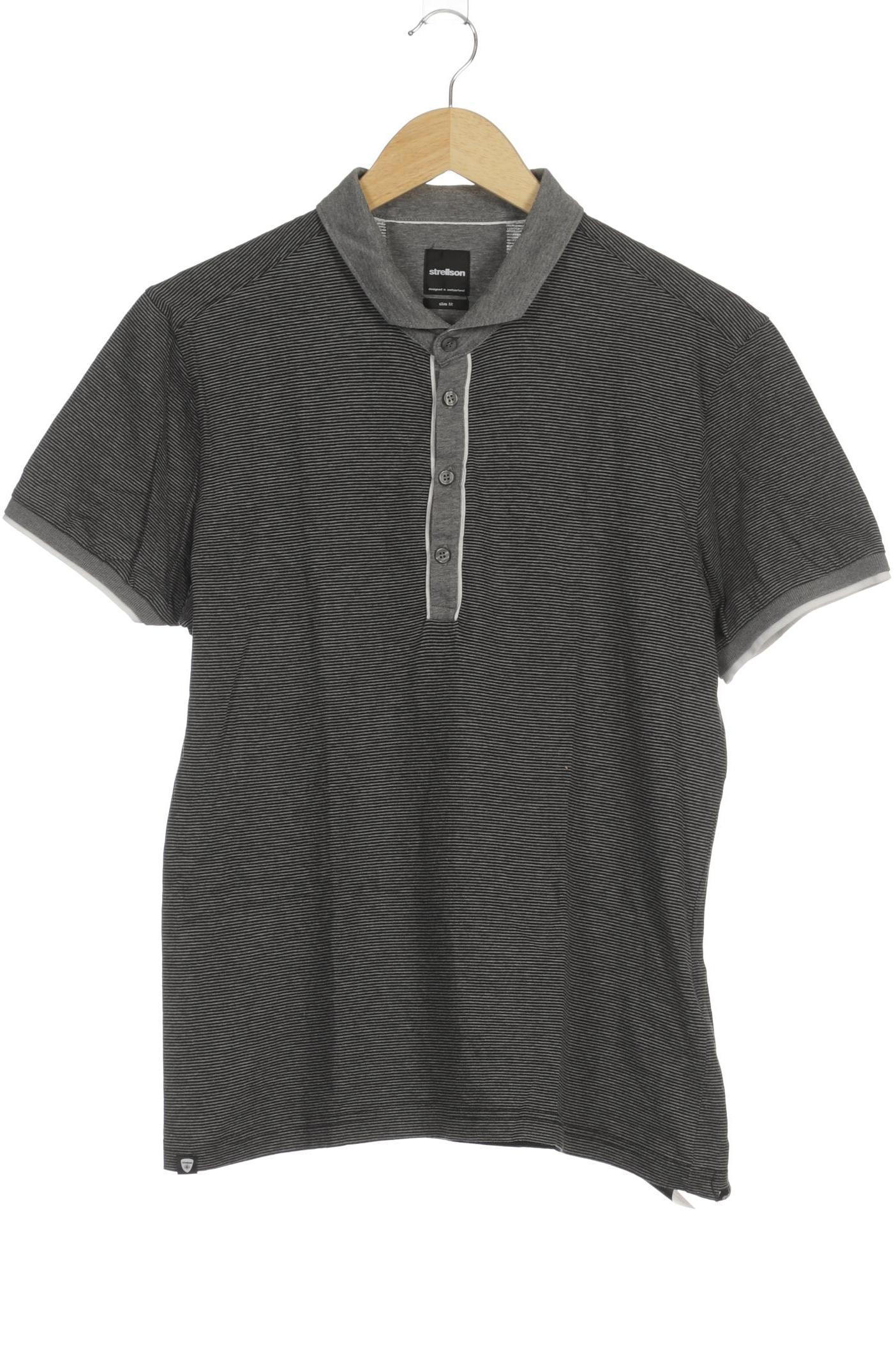 

Strellson Herren Poloshirt, grau, Gr.