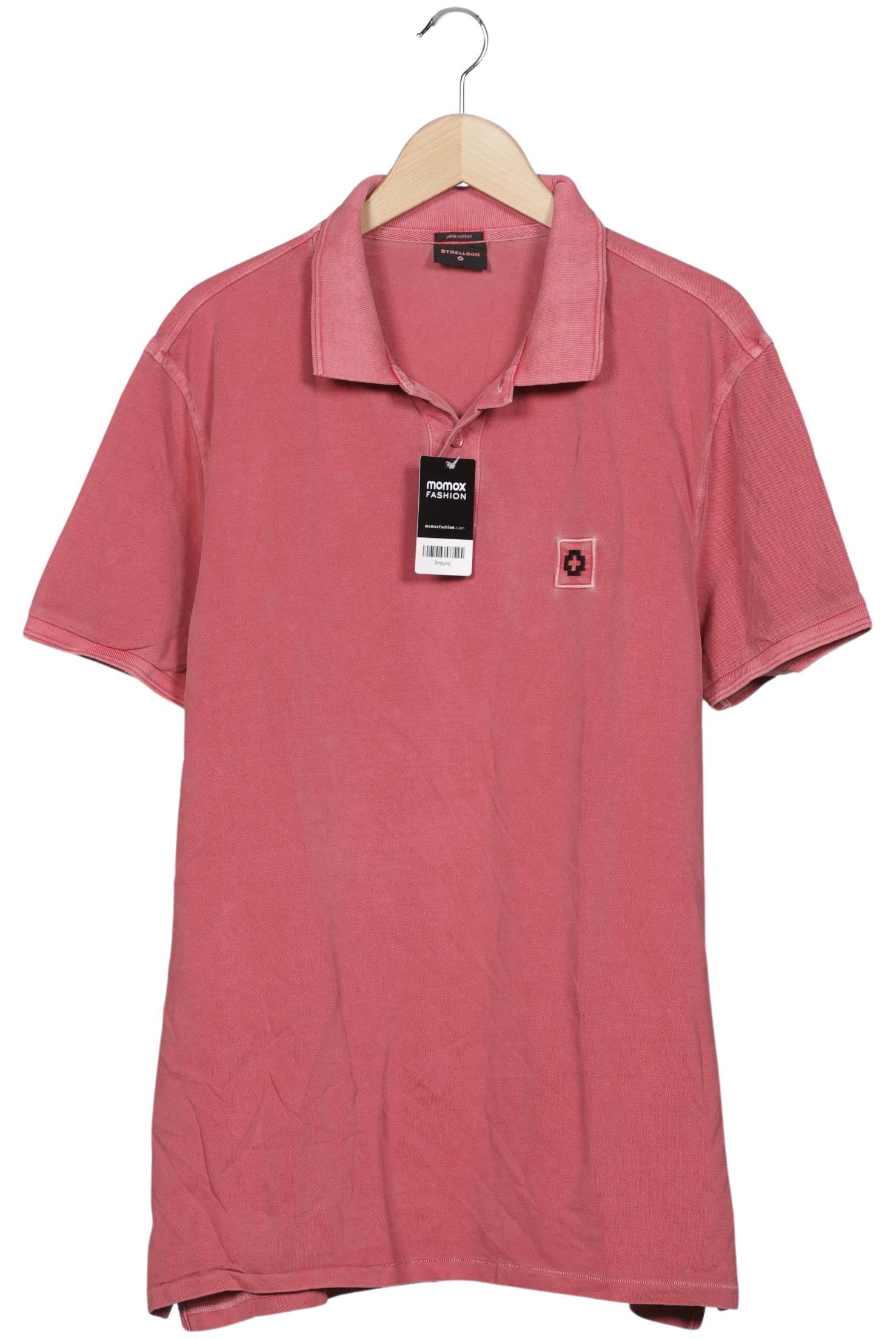 Thumbnail - Strellson Herren Poloshirt, pink, Gr. 56