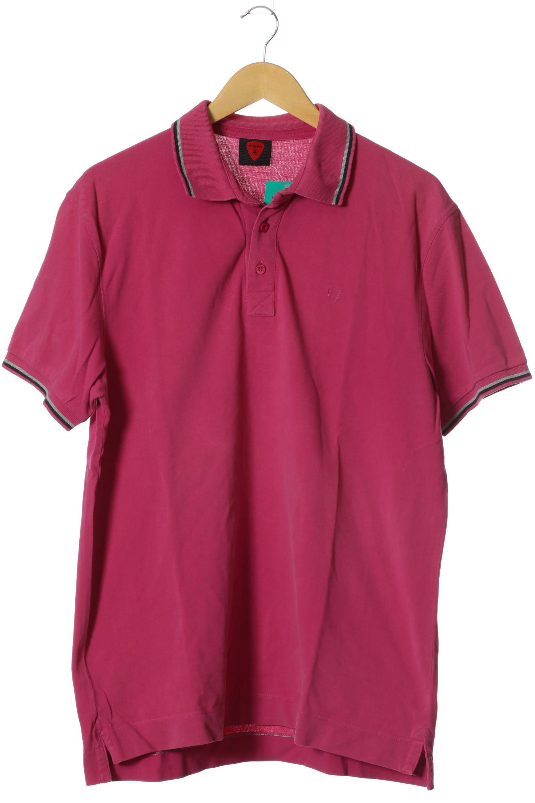 

Strellson Herren Poloshirt, pink, Gr.