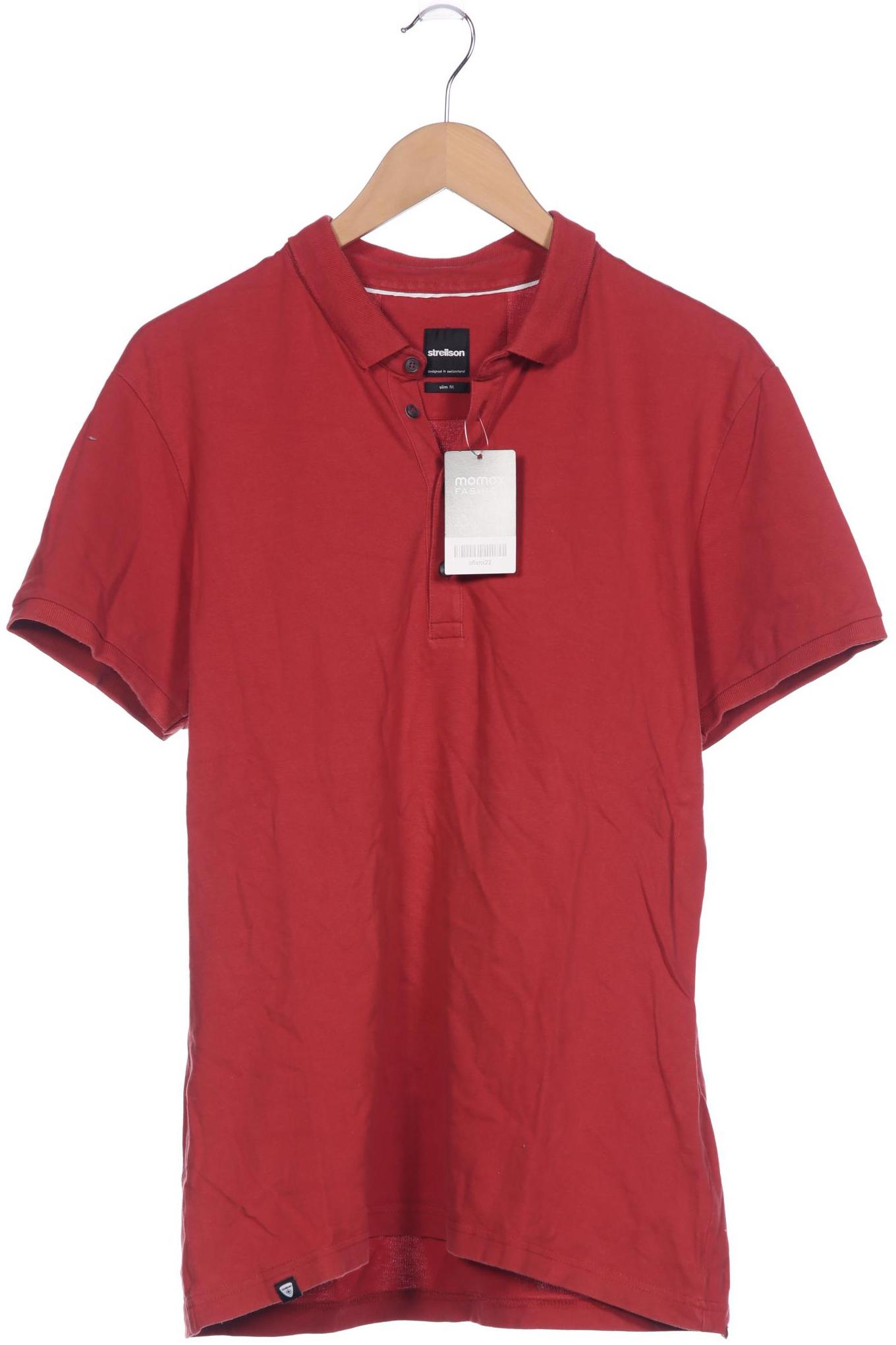 

Strellson Herren Poloshirt, bordeaux, Gr. 54