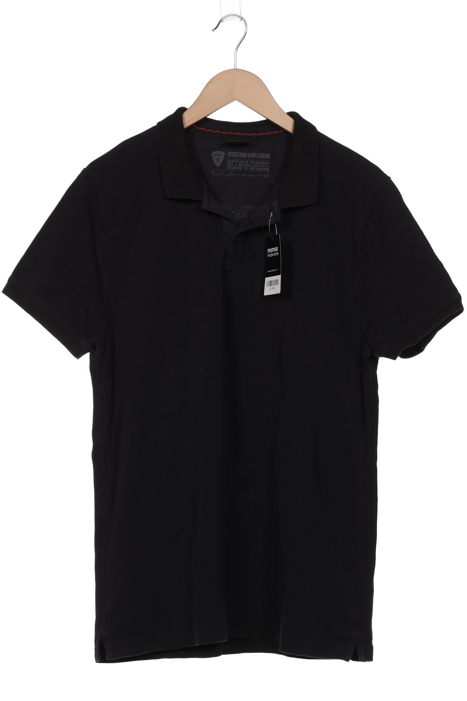 

Strellson Herren Poloshirt, schwarz, Gr. 56