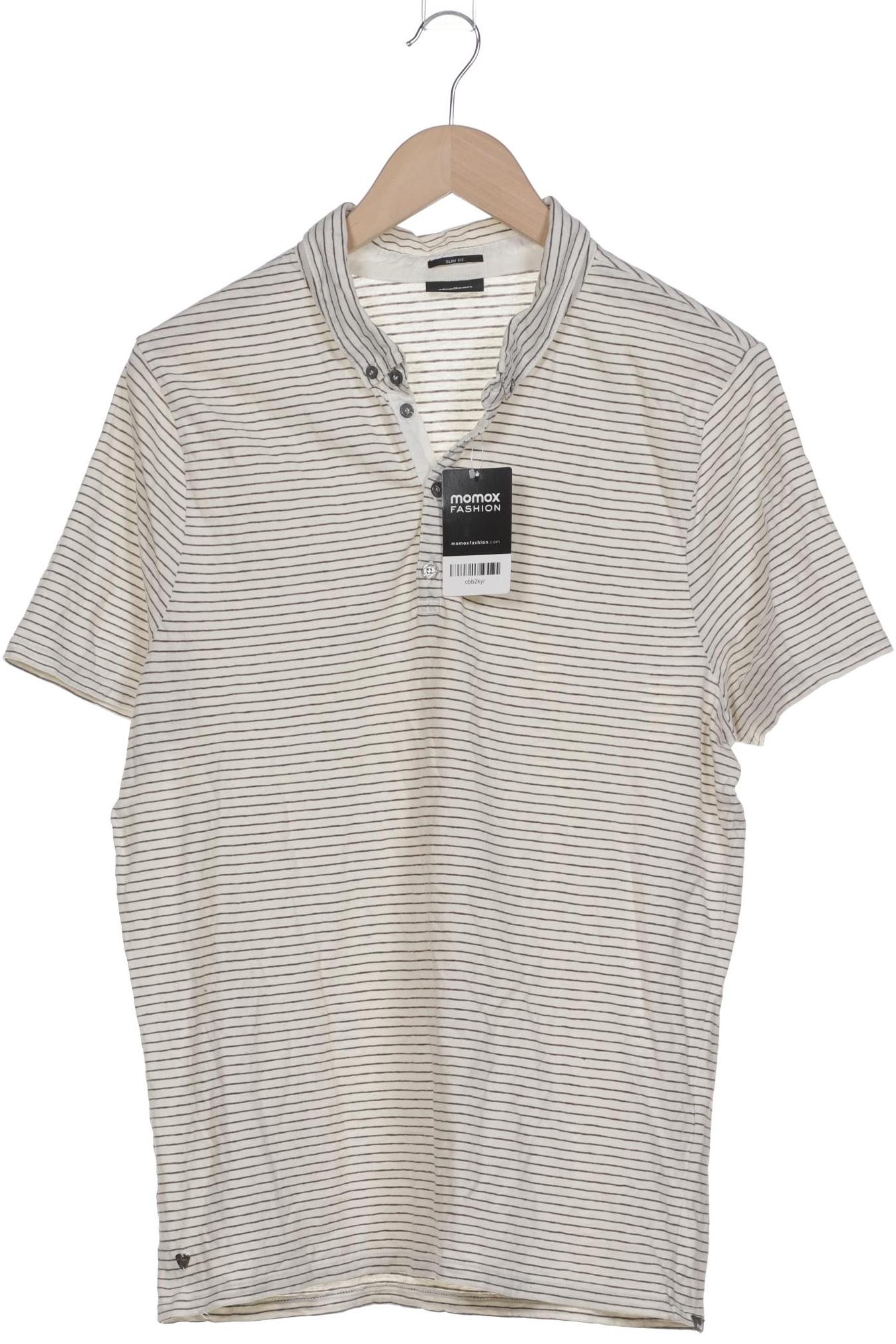 Thumbnail - Strellson Herren Poloshirt, cremeweiß, Gr. 56