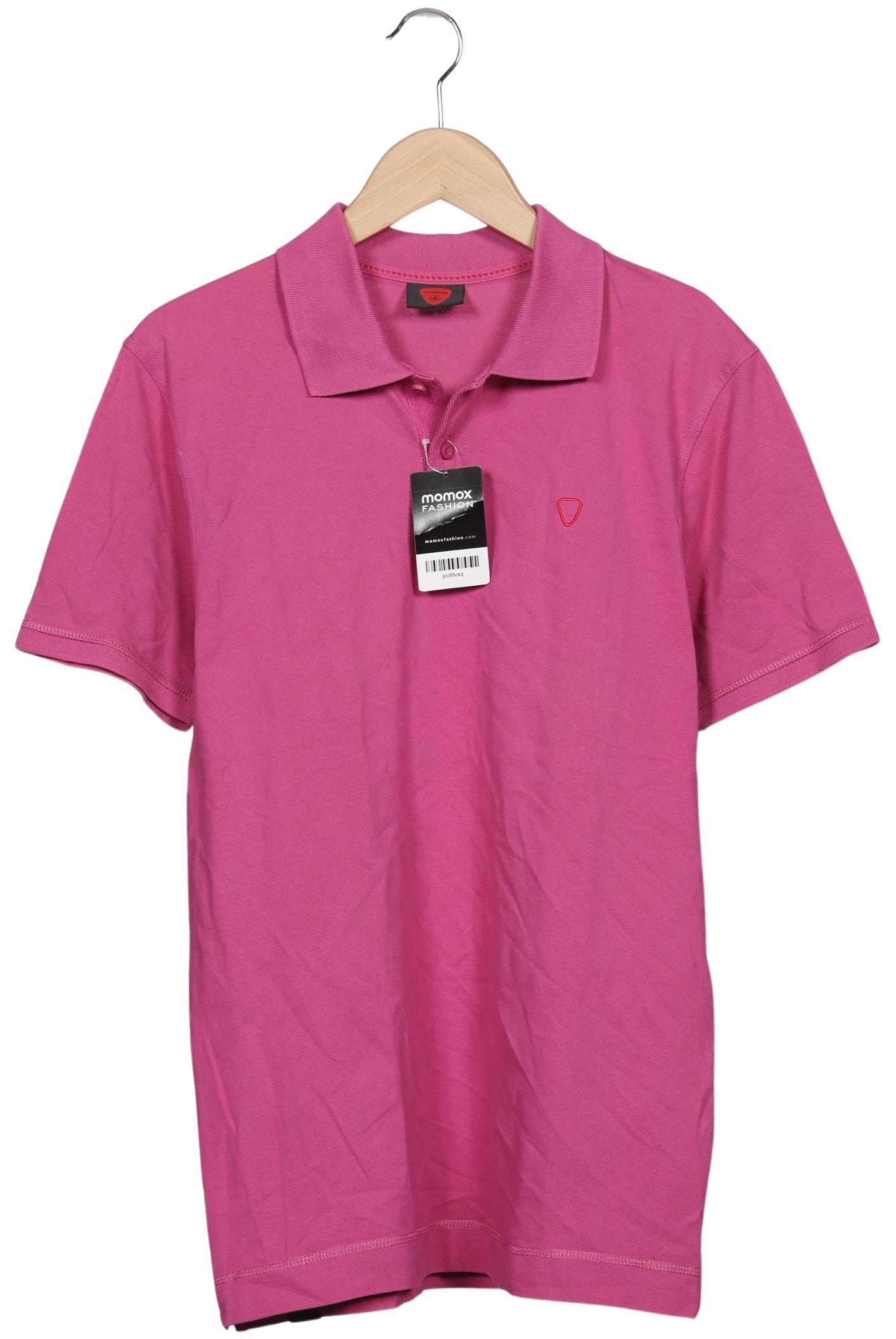 

Strellson Herren Poloshirt, pink, Gr. 52