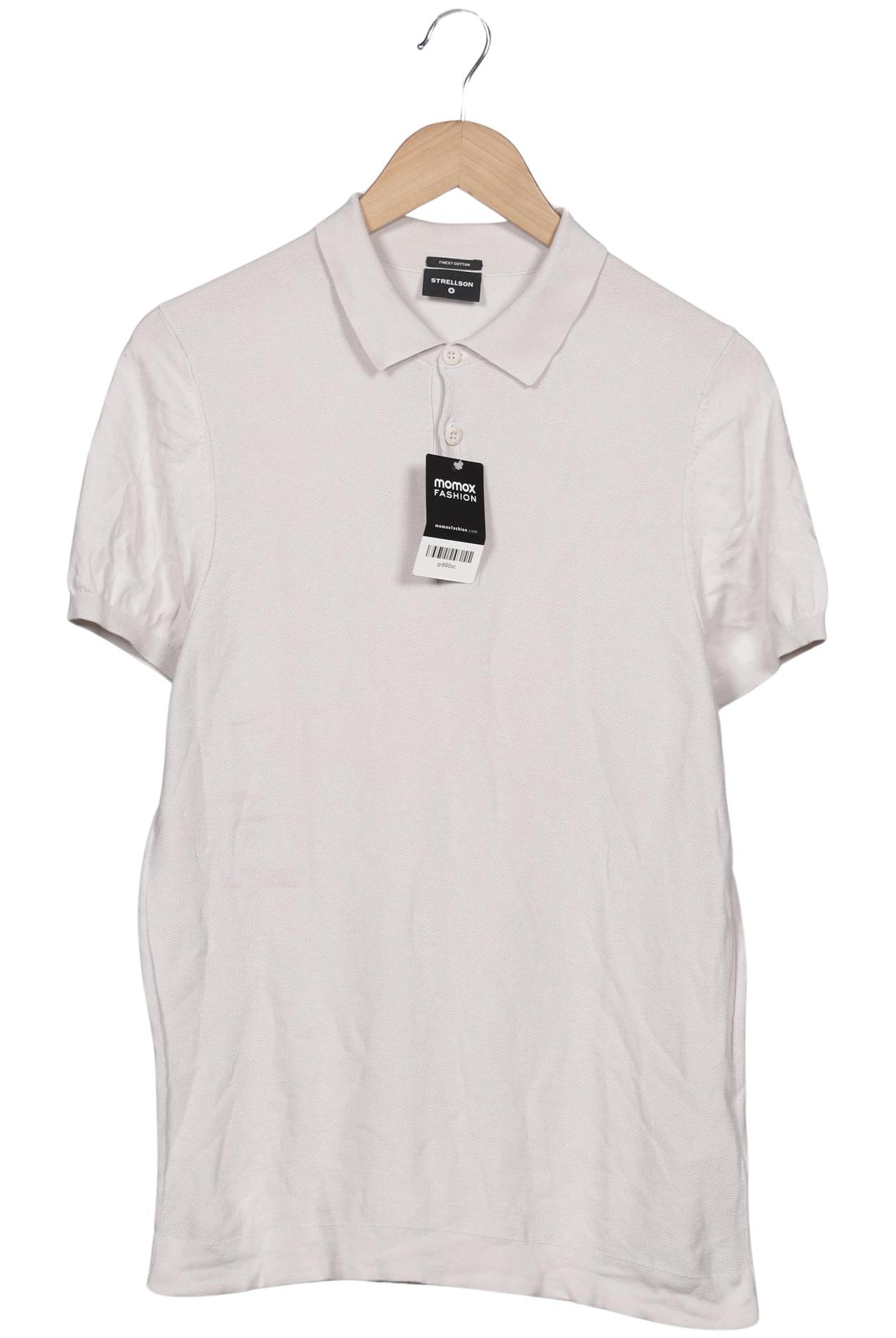 Thumbnail - Strellson Herren Poloshirt, cremeweiß, Gr. 48