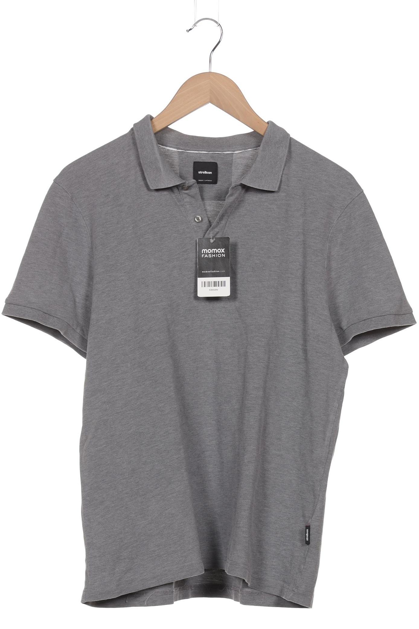 

Strellson Herren Poloshirt, grau, Gr. 54