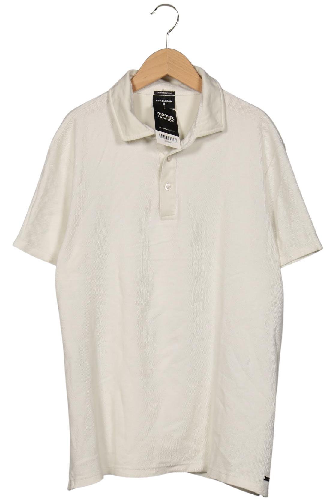

Strellson Herren Poloshirt, cremeweiß, Gr. 54
